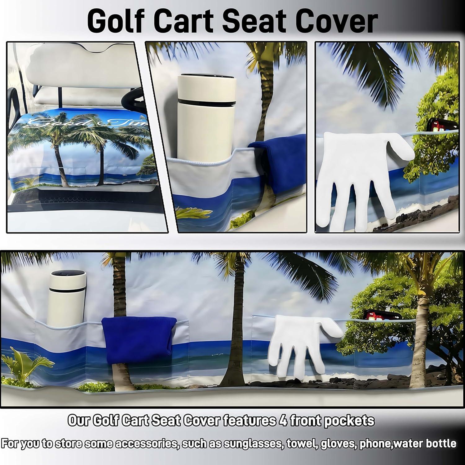 Fundas de Asiento para Carritos de Golf WUKO HUNT 2 Asientos