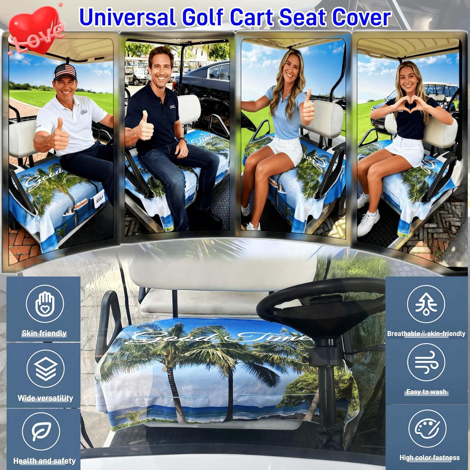 Fundas de Asiento para Carritos de Golf WUKO HUNT 2 Asientos