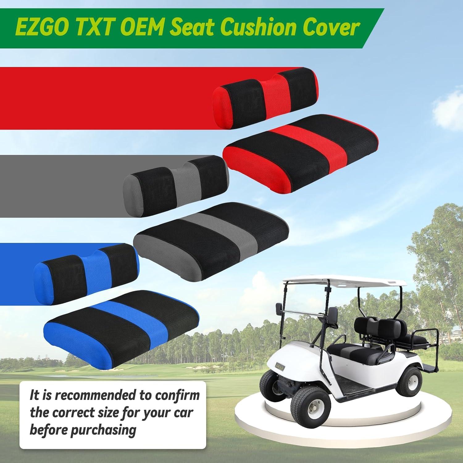 Cubiertas de Asiento para Carro de Golf YUWEIDG0769 EZGO TXT
