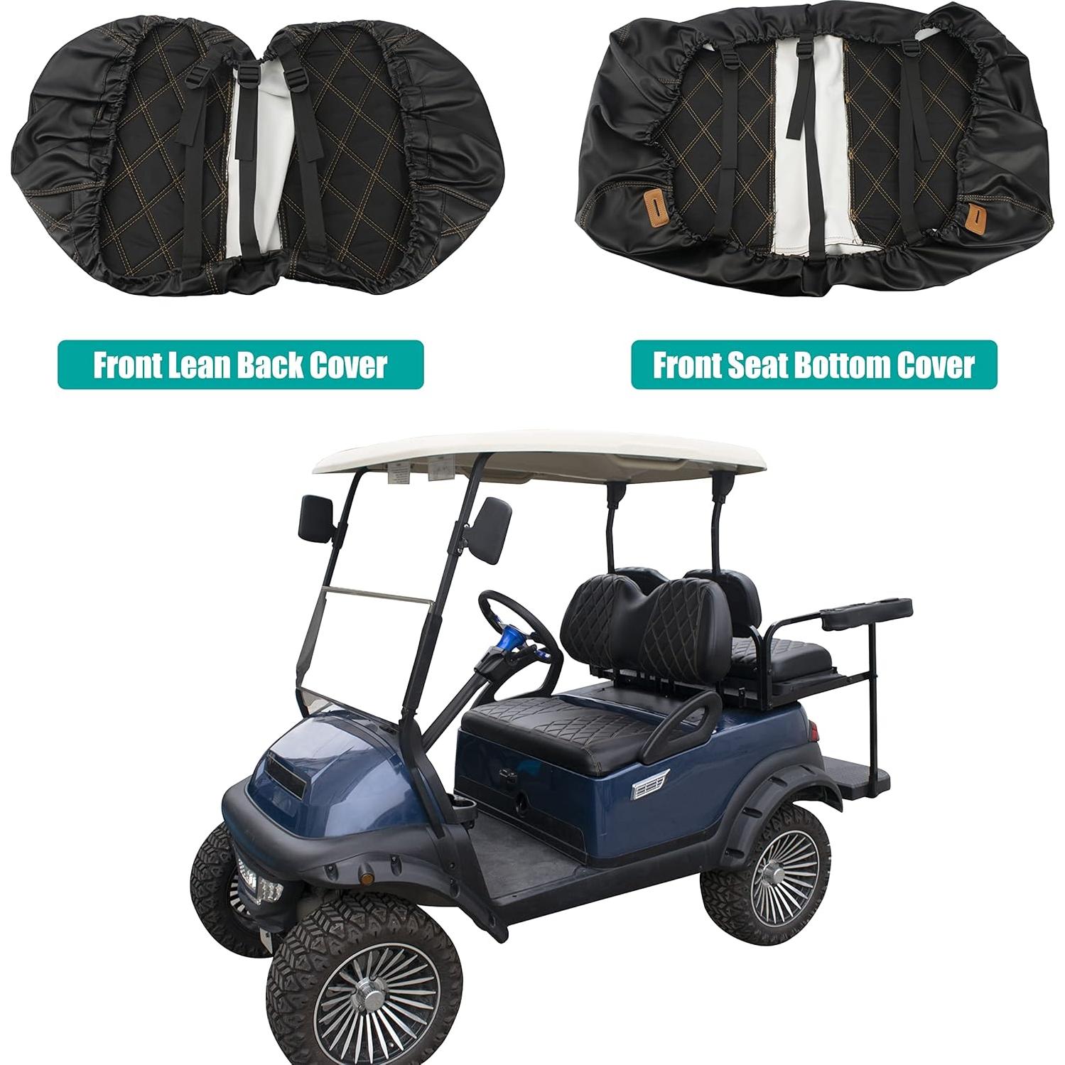 Kit de Fundas de Asiento de Diamante NOKINS para Carro de Golf