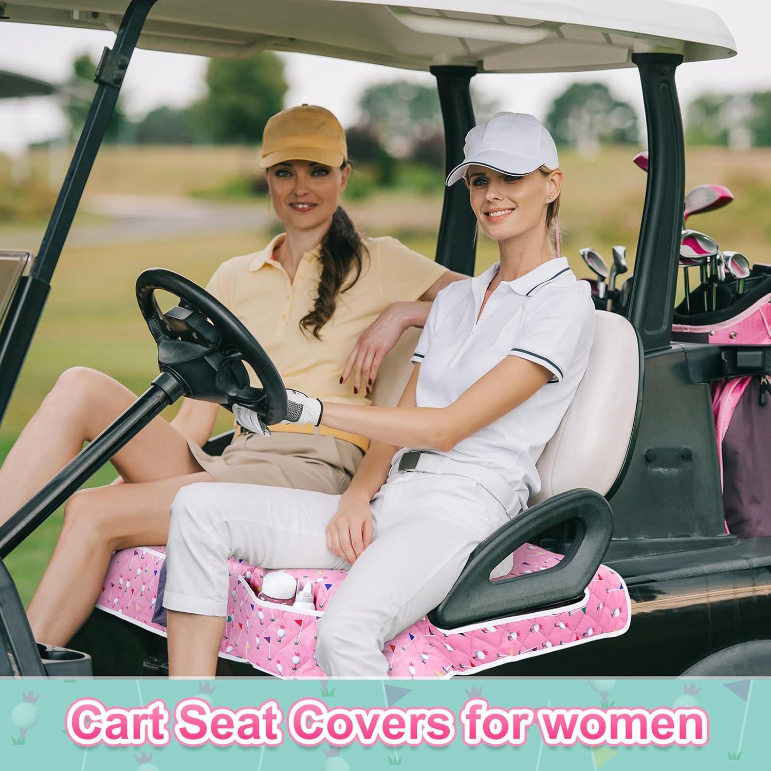 2 Fundas de Asiento de Carro de Golf Datanly JIA1018 para Mujeres