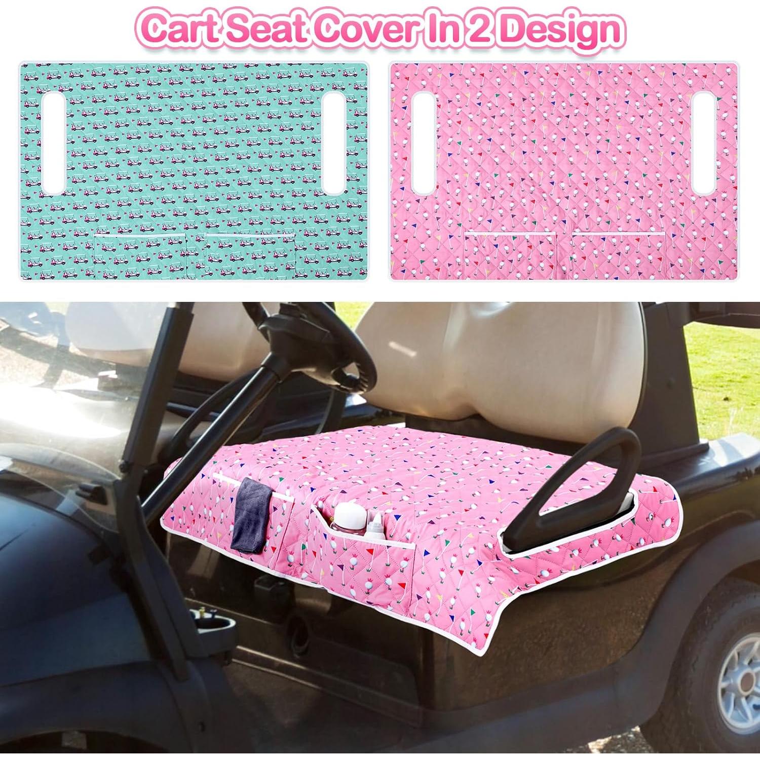 2 Fundas de Asiento de Carro de Golf Datanly JIA1018 para Mujeres