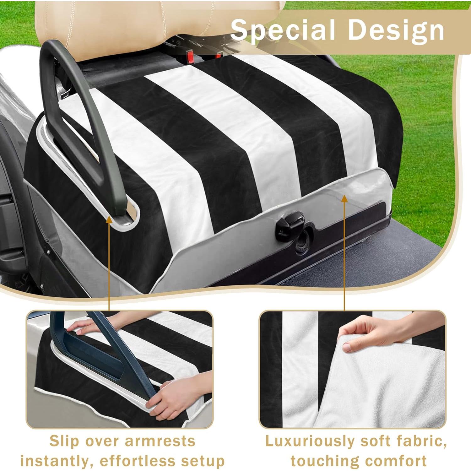 Funda de Asiento para Carro de Golf YOKYHOM Universal 130x79cm