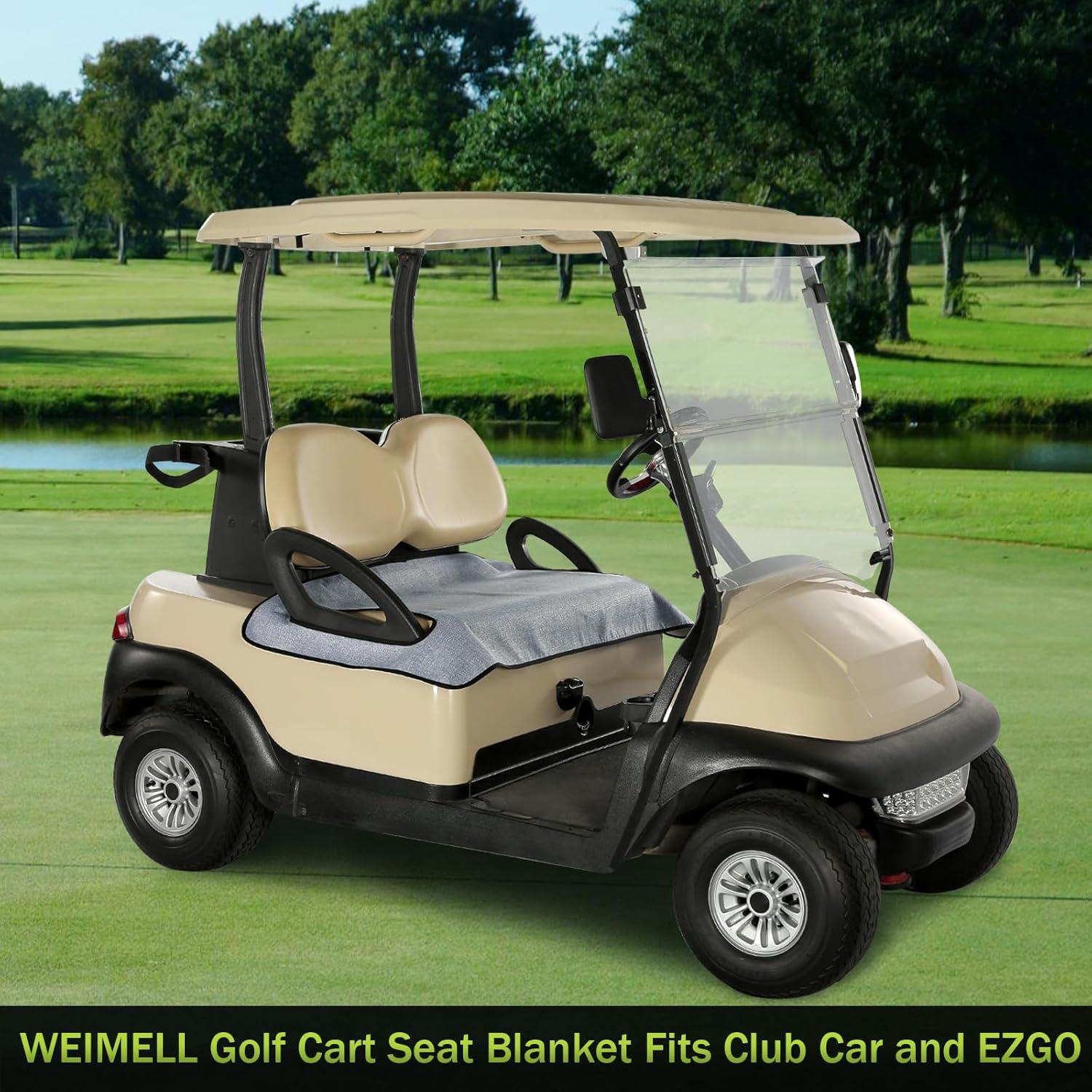 Cubiertas de Manta de Toalla para Asientos de Carro Golf WEIMELL 127x74 cm