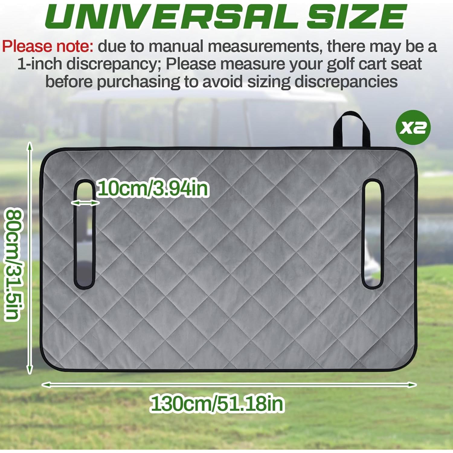 Funda para Asientos de Carrito de Golf Drydiet YKH1083 - 2 Piezas