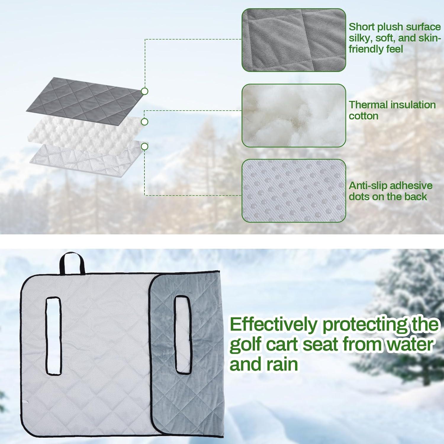 Funda para Asientos de Carrito de Golf Drydiet YKH1083 - 2 Piezas