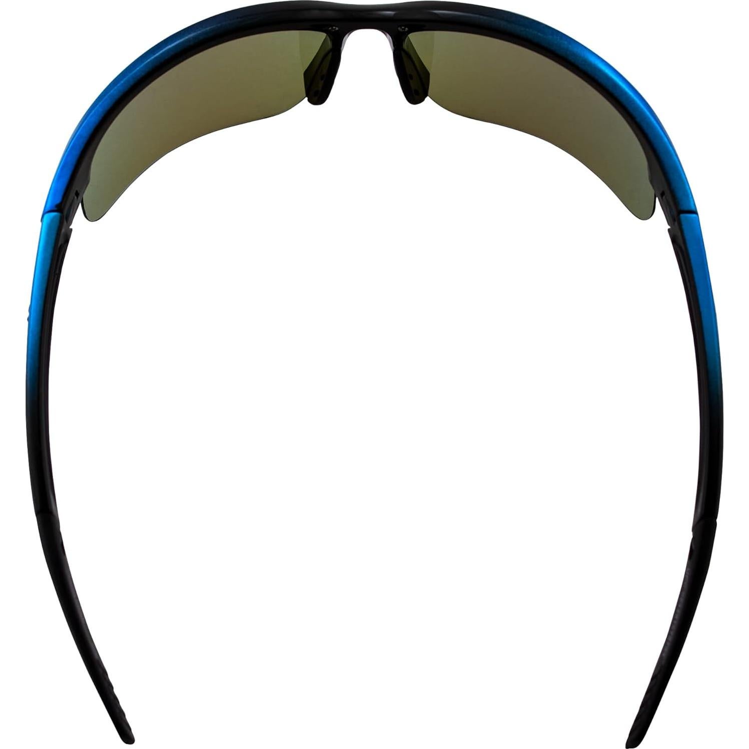 Gafas de sol deportivas Maxx Domain negras y azules polarizadas