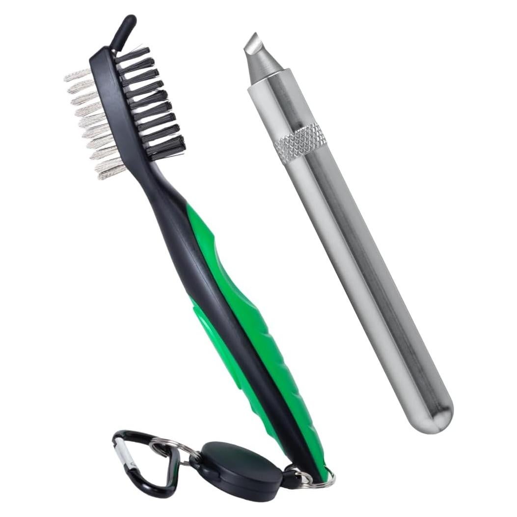 Afilador de Ranuras Wedge Guys nU Groove + Cepillo Golf