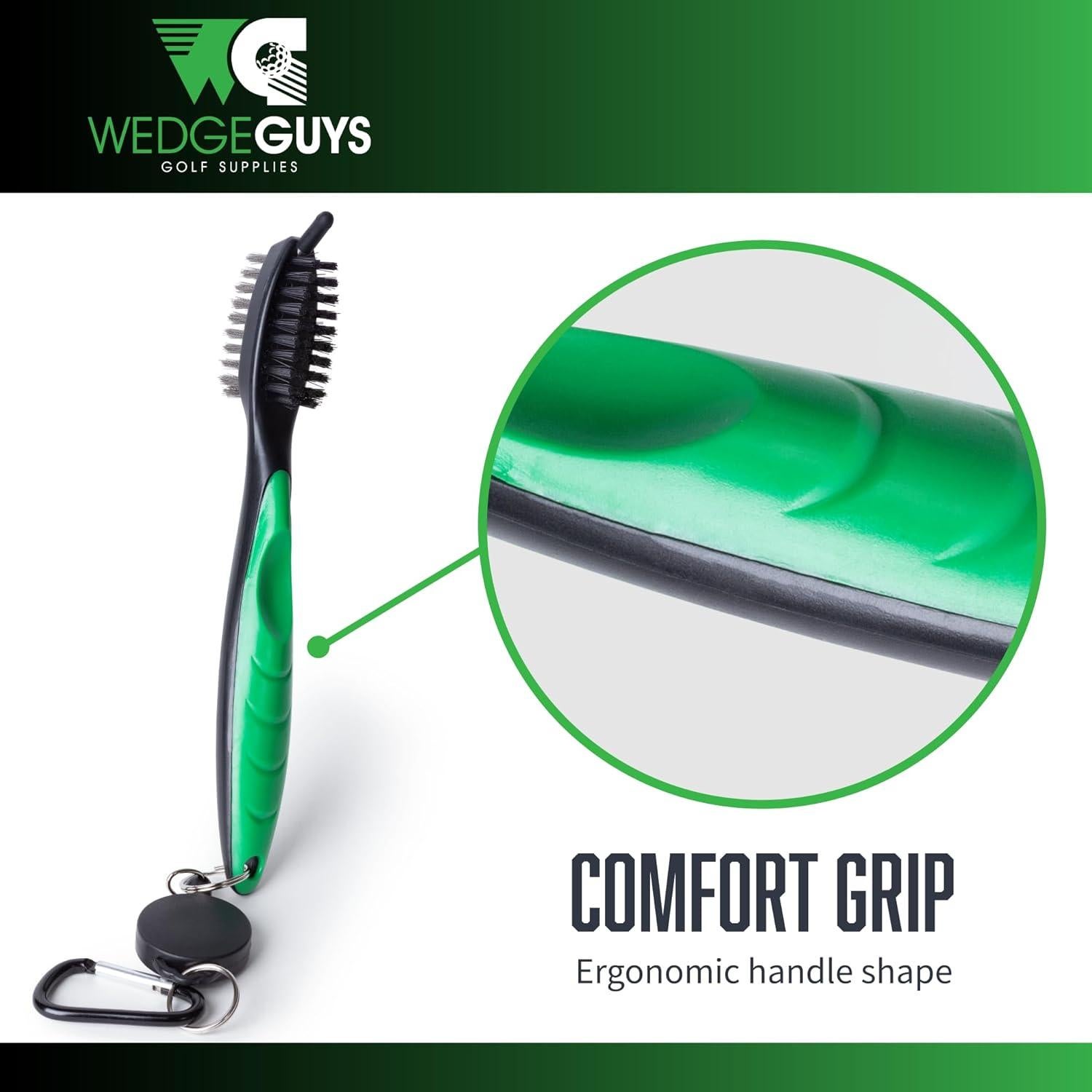 Afilador de Ranuras Wedge Guys nU Groove + Cepillo Golf