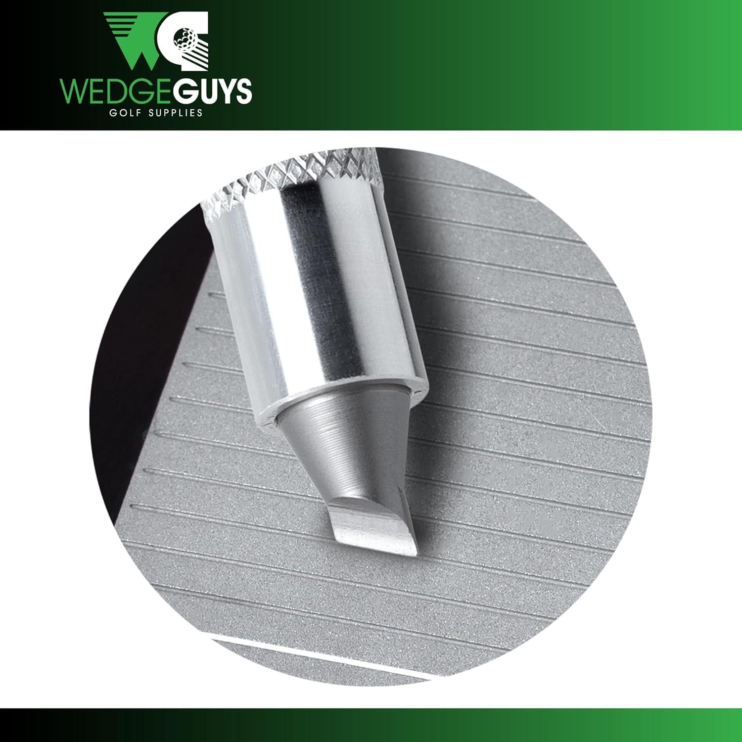 Afilador de Ranuras Wedge Guys nU Groove + Cepillo Golf