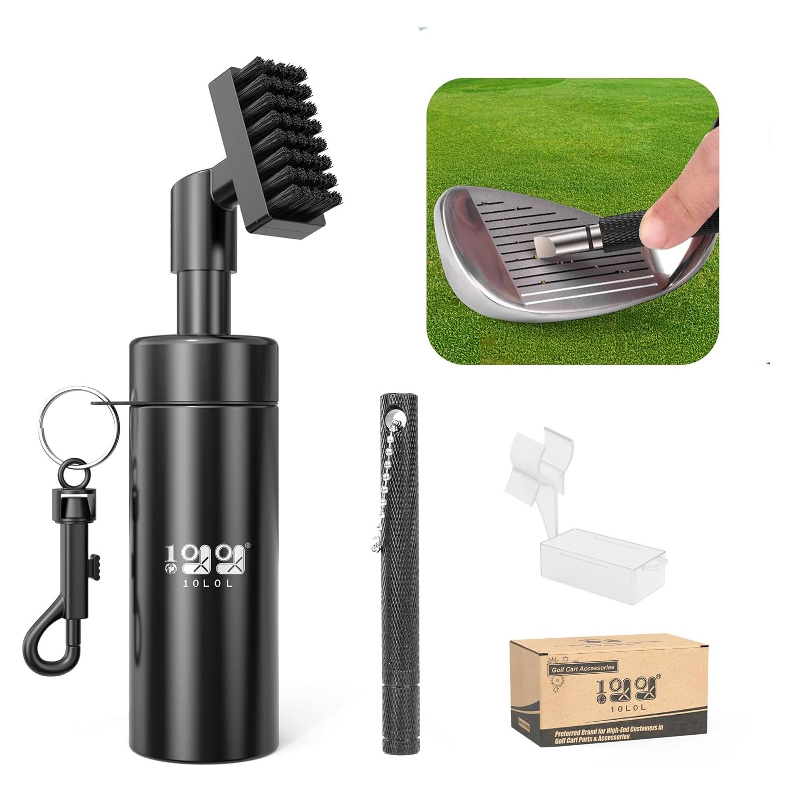 Cepillo Limpiador de Palos de Golf 10L0L con Agua 118ml