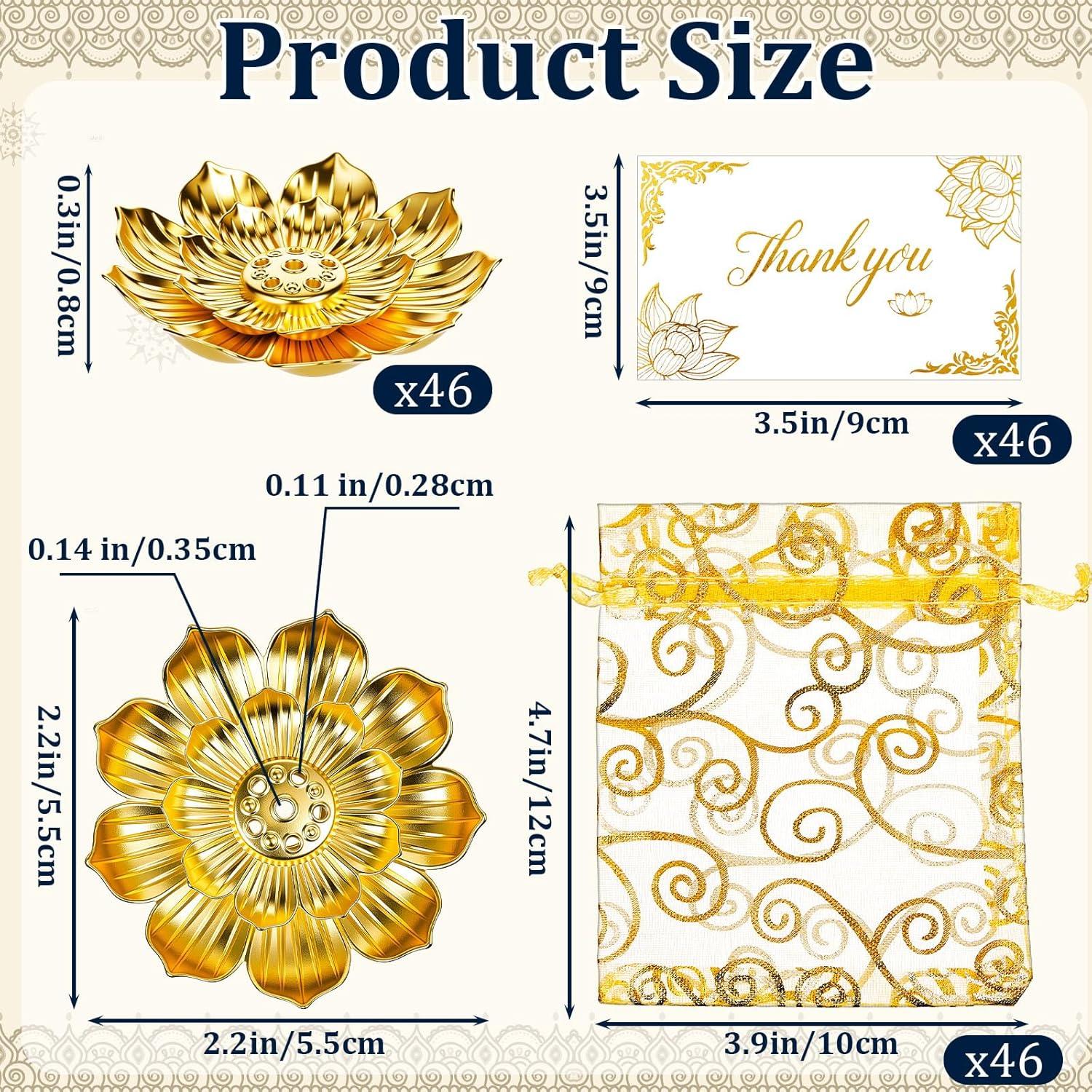 Paquete de Regalos Diwali Amyhill 138 Piezas Incienso Loto