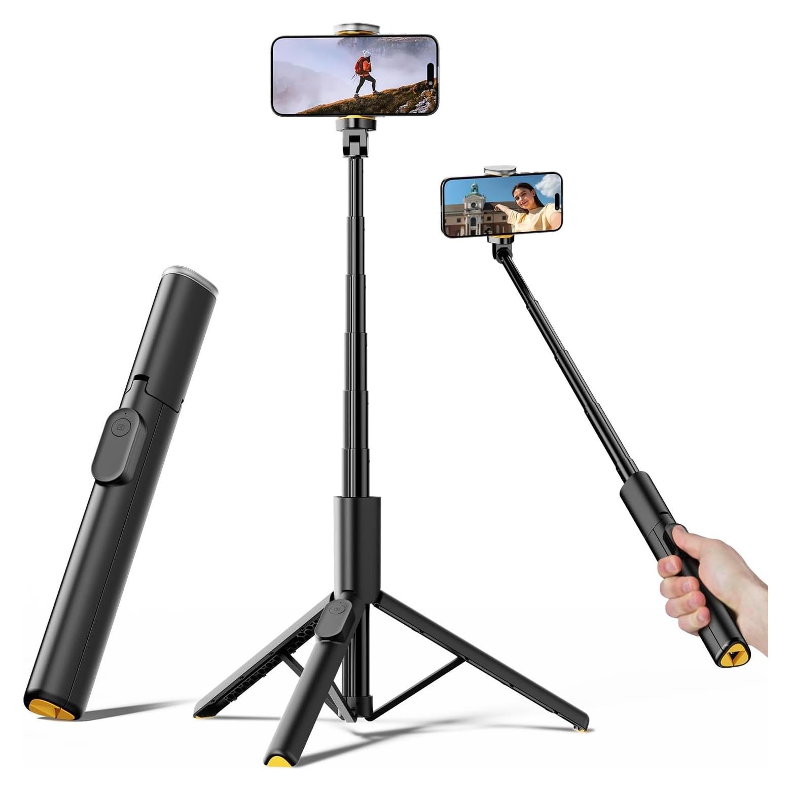 Bastón de Selfie Trípode TODI 147 cm Ajustable con Control Remoto