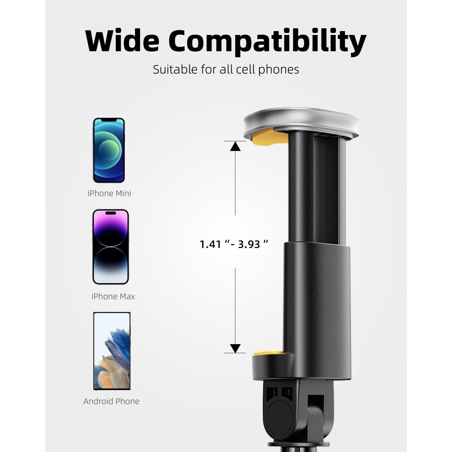 Bastón de Selfie Trípode TODI 147 cm Ajustable con Control Remoto