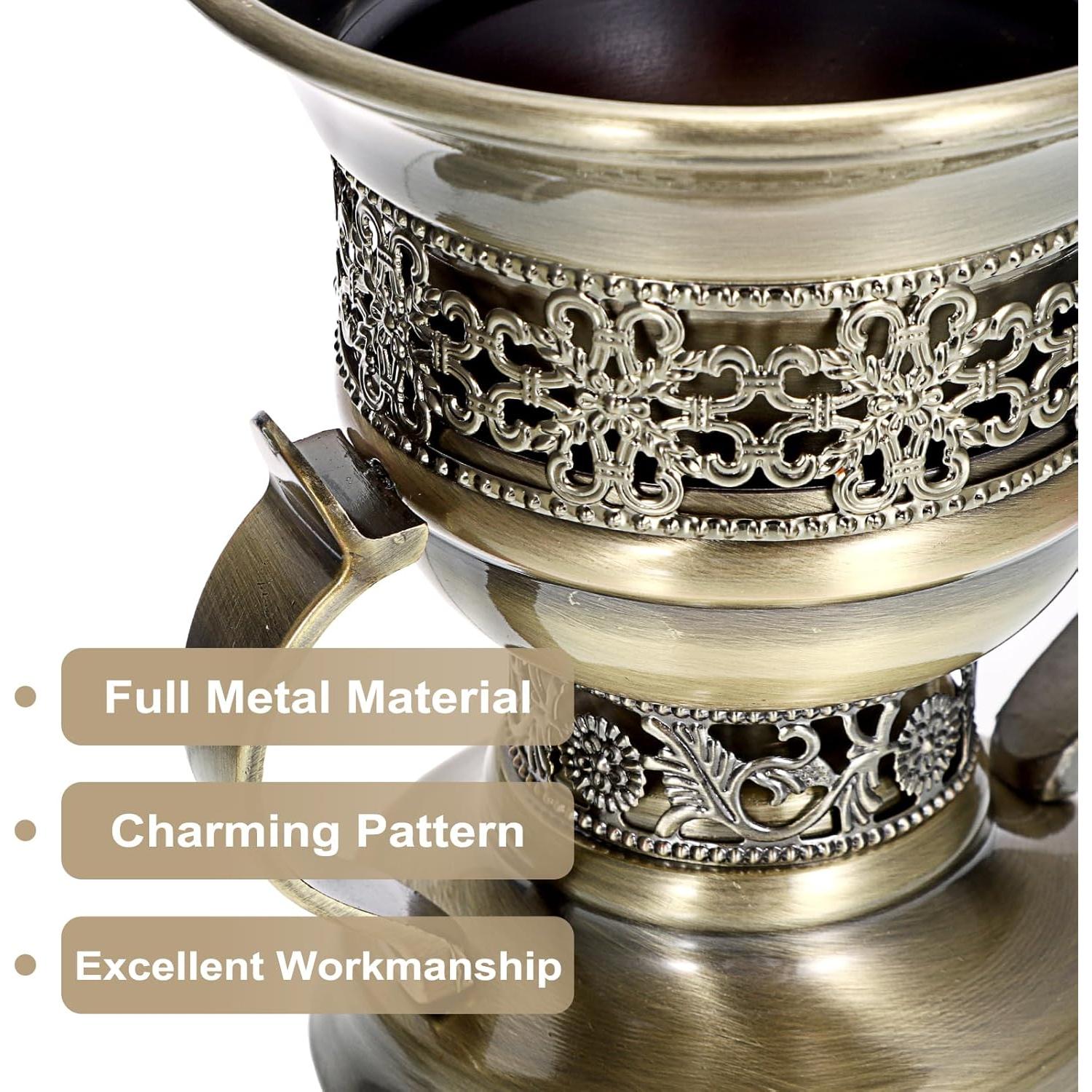 Soporte de Incienso Vintage JUXYES de Zinc 10.7x10.7cm