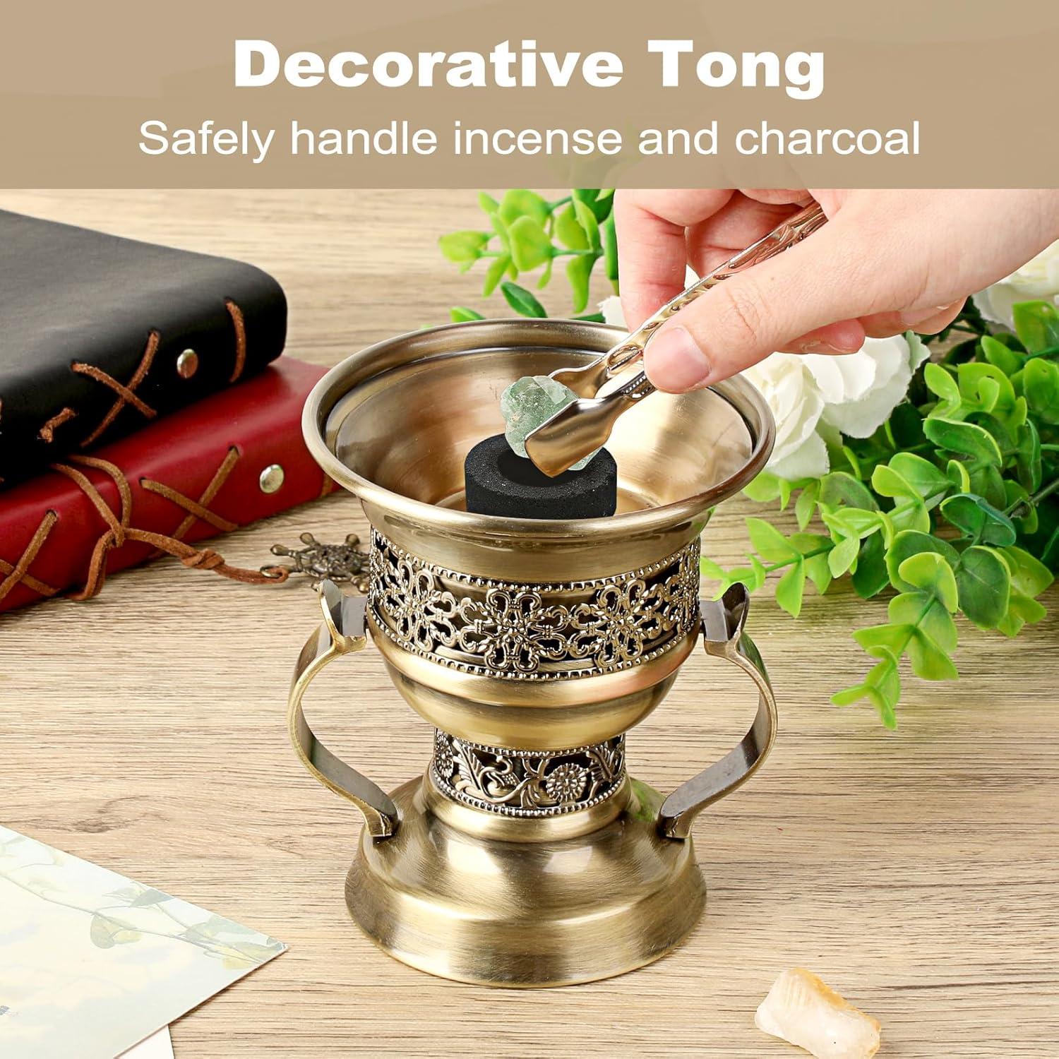 Soporte de Incienso Vintage JUXYES de Zinc 10.7x10.7cm