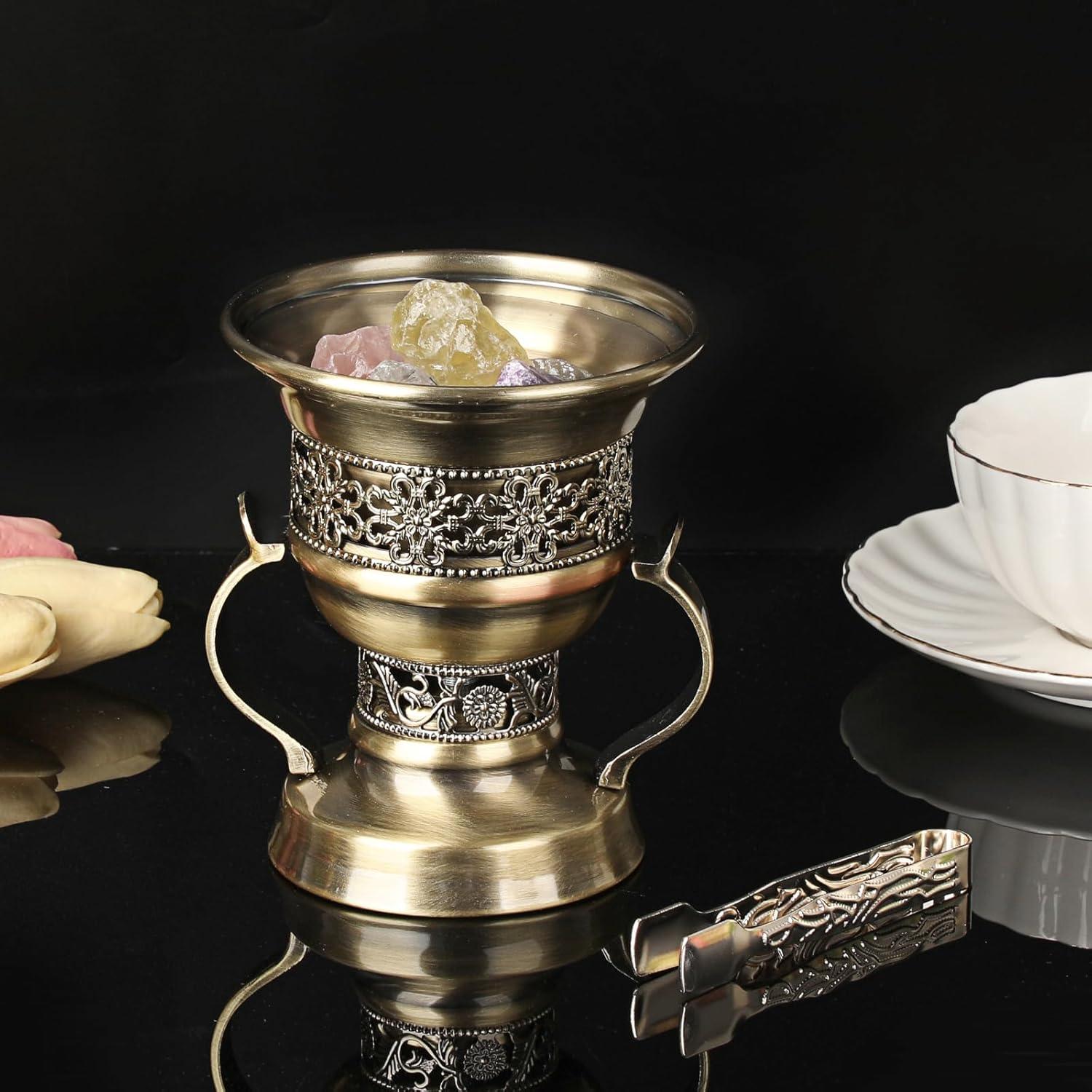 Soporte de Incienso Vintage JUXYES de Zinc 10.7x10.7cm