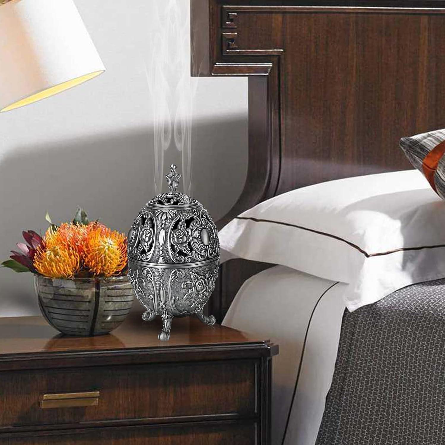 Soporte de Incienso Vintage JUXYES con Recipientes Removibles