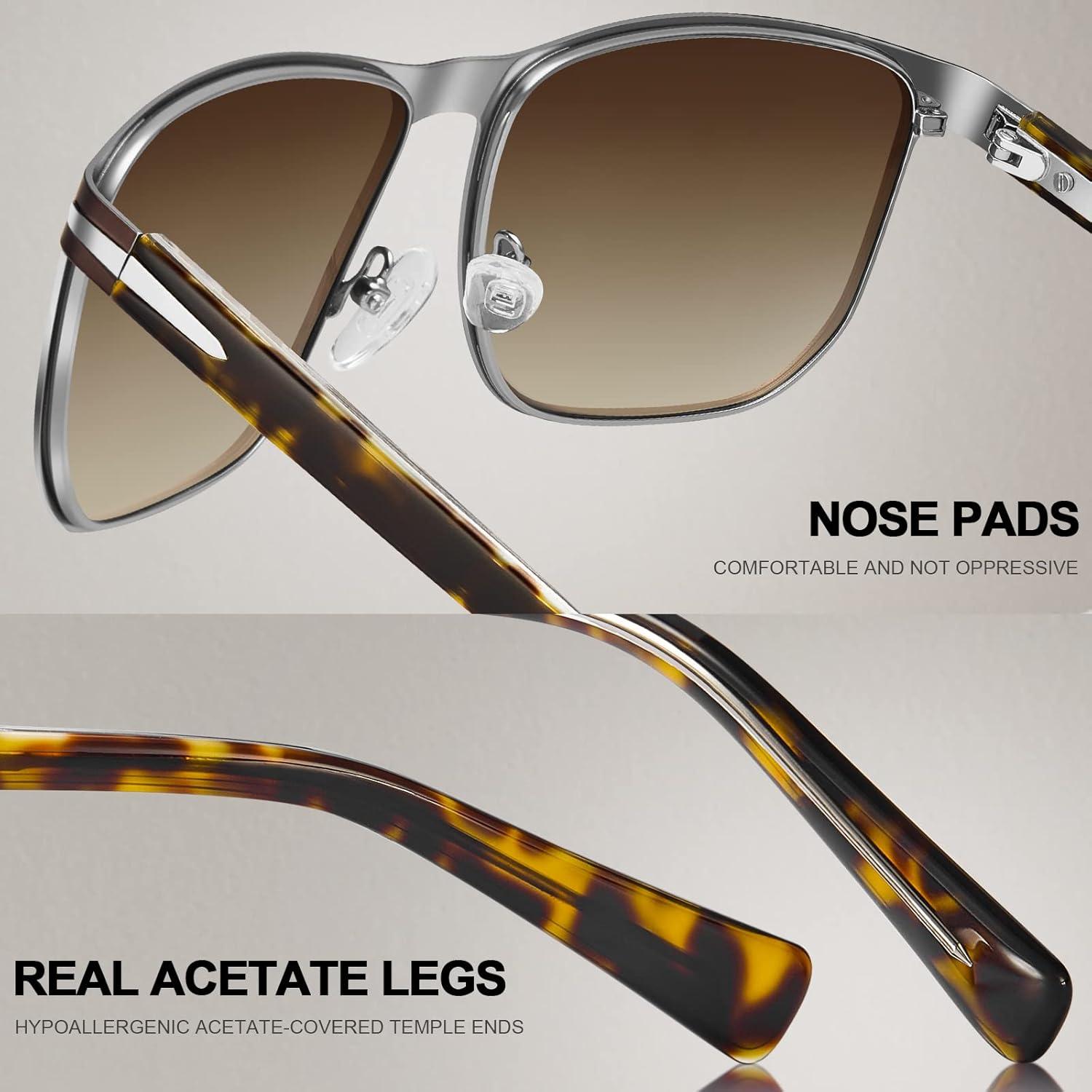 Gafas de Sol Polarizadas Carfia para Hombres - Marco Grande