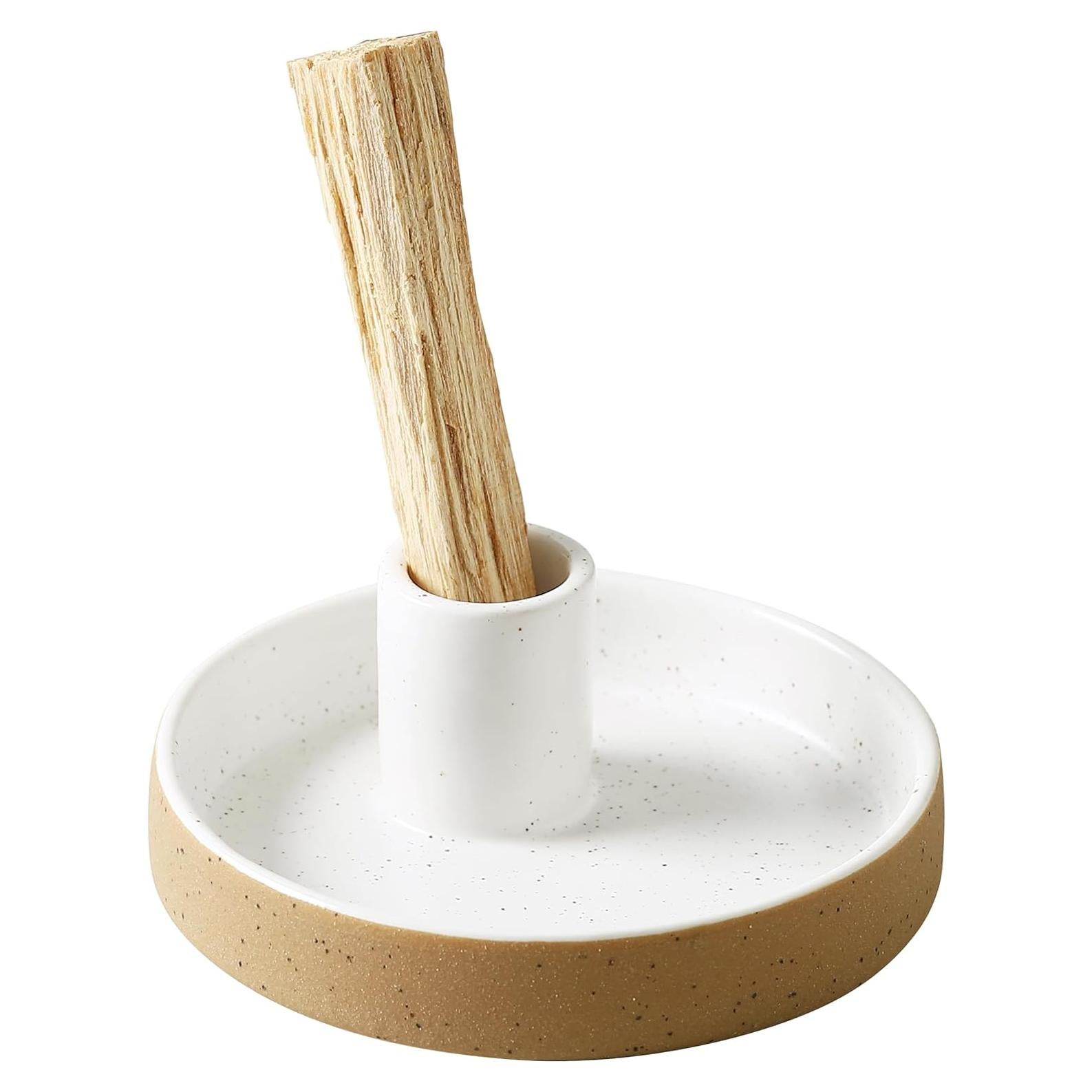 Soporte de Palo Santo HOCUROAY Cerámica Terracota 10.16 cm