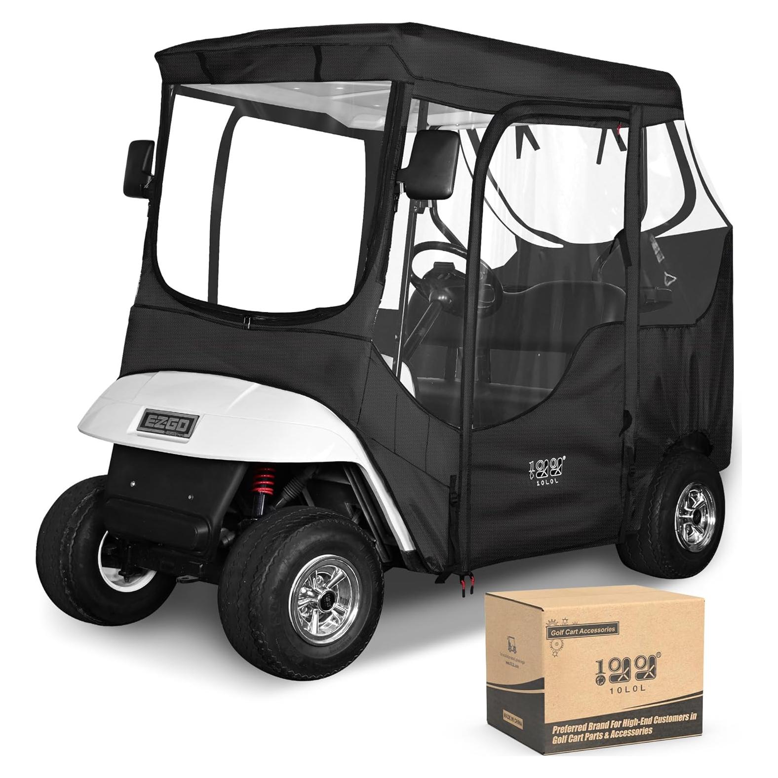 Cubierta de Carro de Golf 10L0L EZGO TXT/RXV 2 Pasajeros 600D