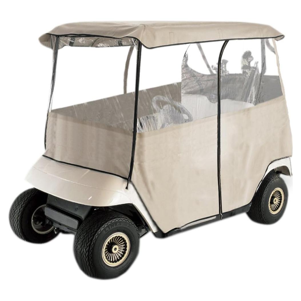 Cubierta para Carro de Golf 2 Personas Leader Accessories Beige