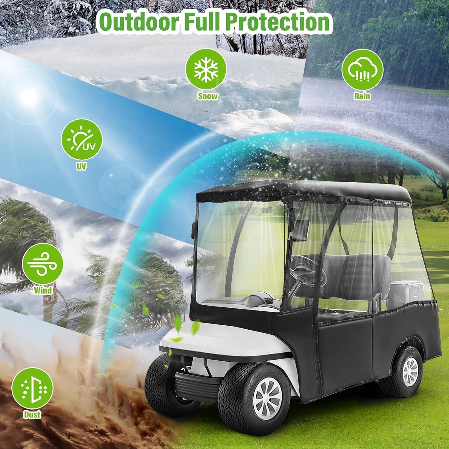 Cubierta para Carro de Golf Solim 2 Pasajeros 600D Oxford