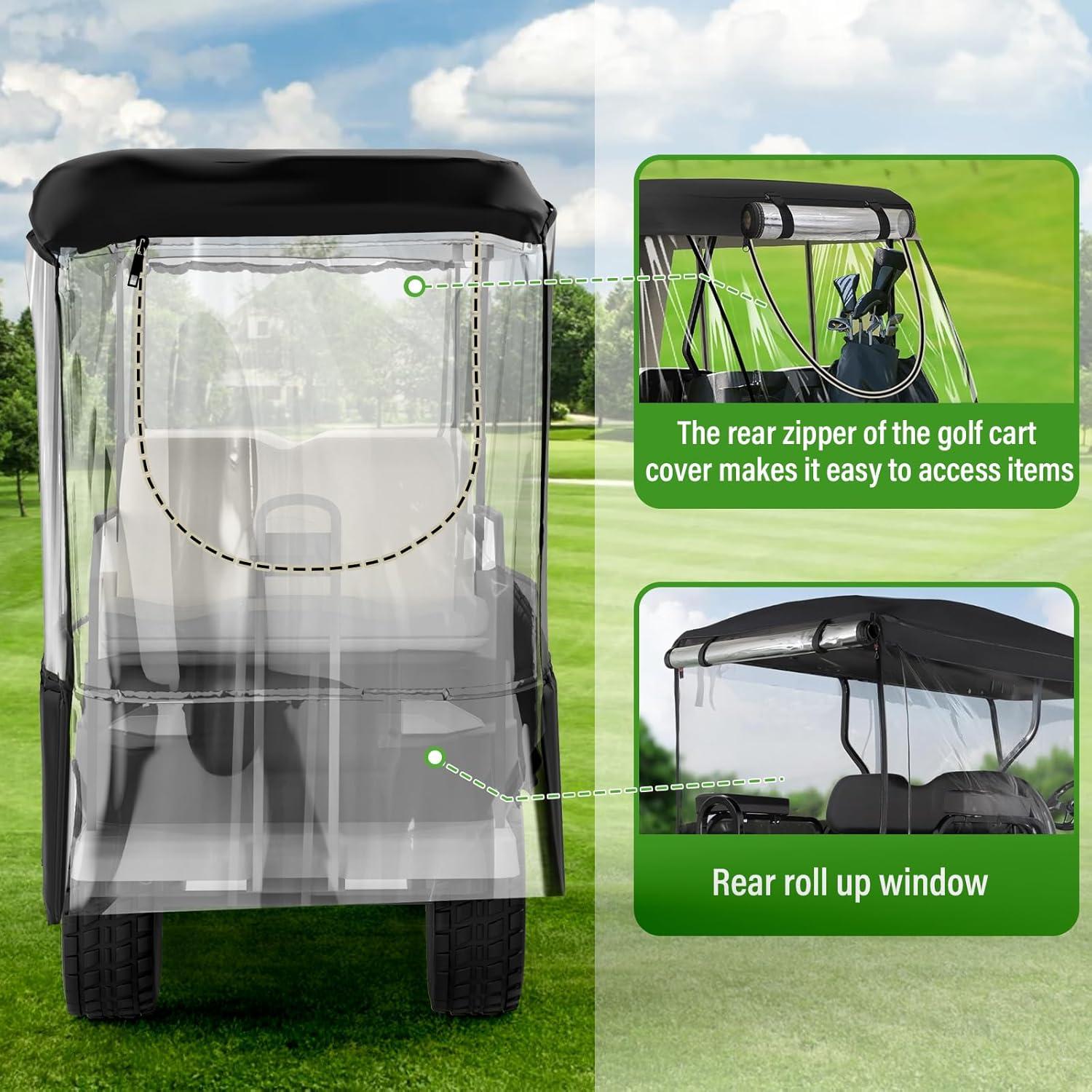 Cubierta para Carro de Golf Solim 2 Pasajeros 600D Oxford