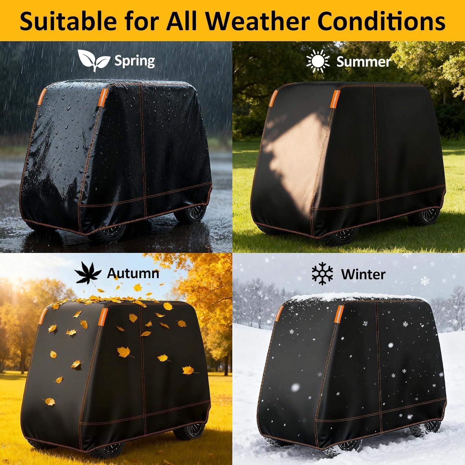 Funda Impermeable para Carro de Golf Falafa 4 Pasajeros