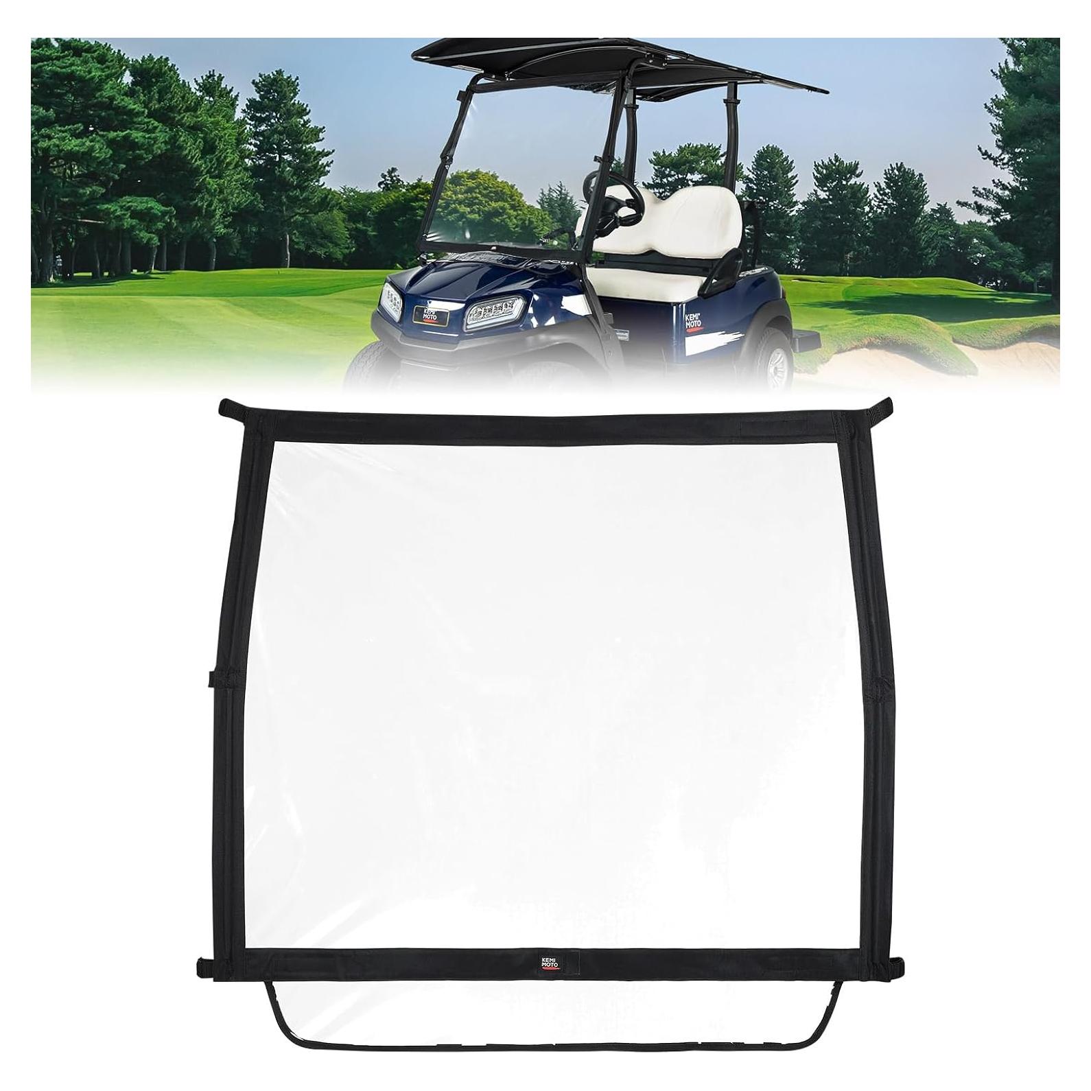 Parabrisas Plegable KEMIMOTO para Carro de Golf Club Car