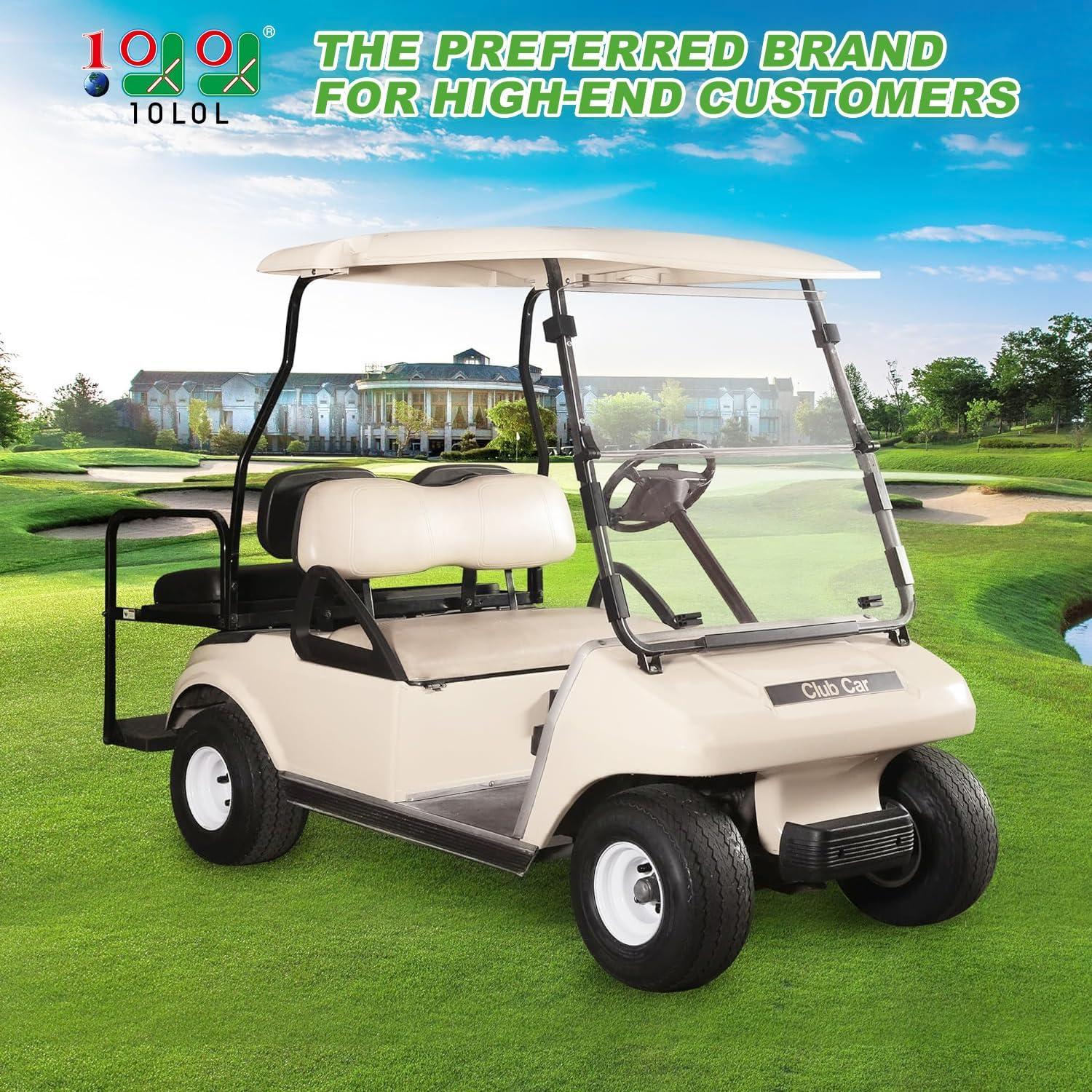 Parabrisas Plegable 10L0L para Carrito Golf Club Car DS 1982-2000.5