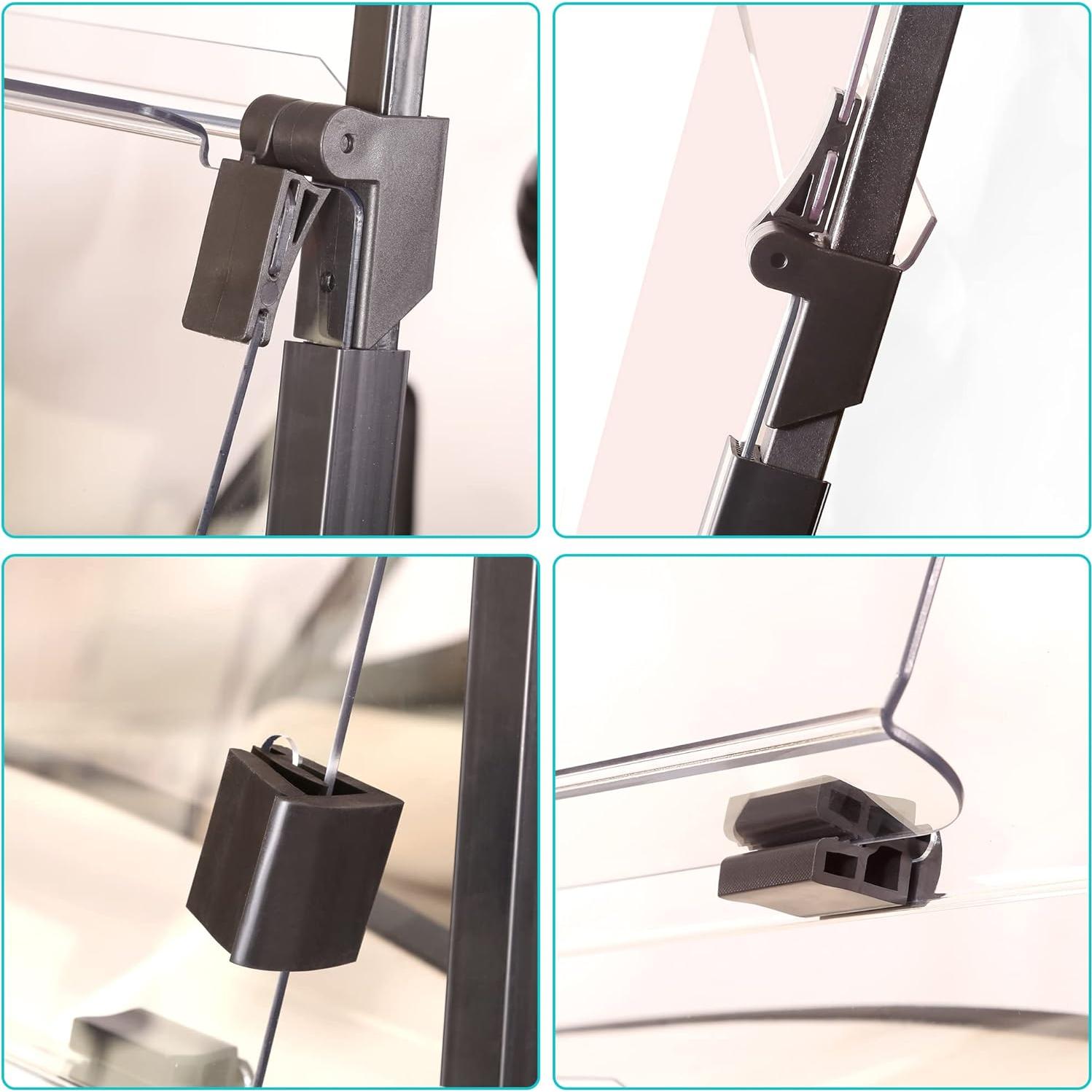 Parabrisas Plegable 10L0L para Carrito Golf Club Car DS 1982-2000.5