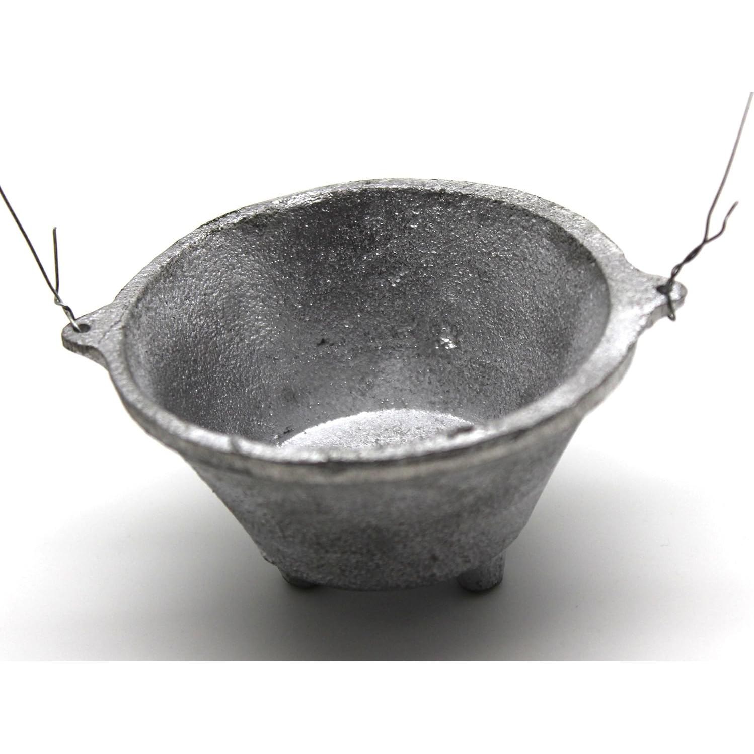 Quemador Colgante de Aluminio Govinda para Carbón e Incienso