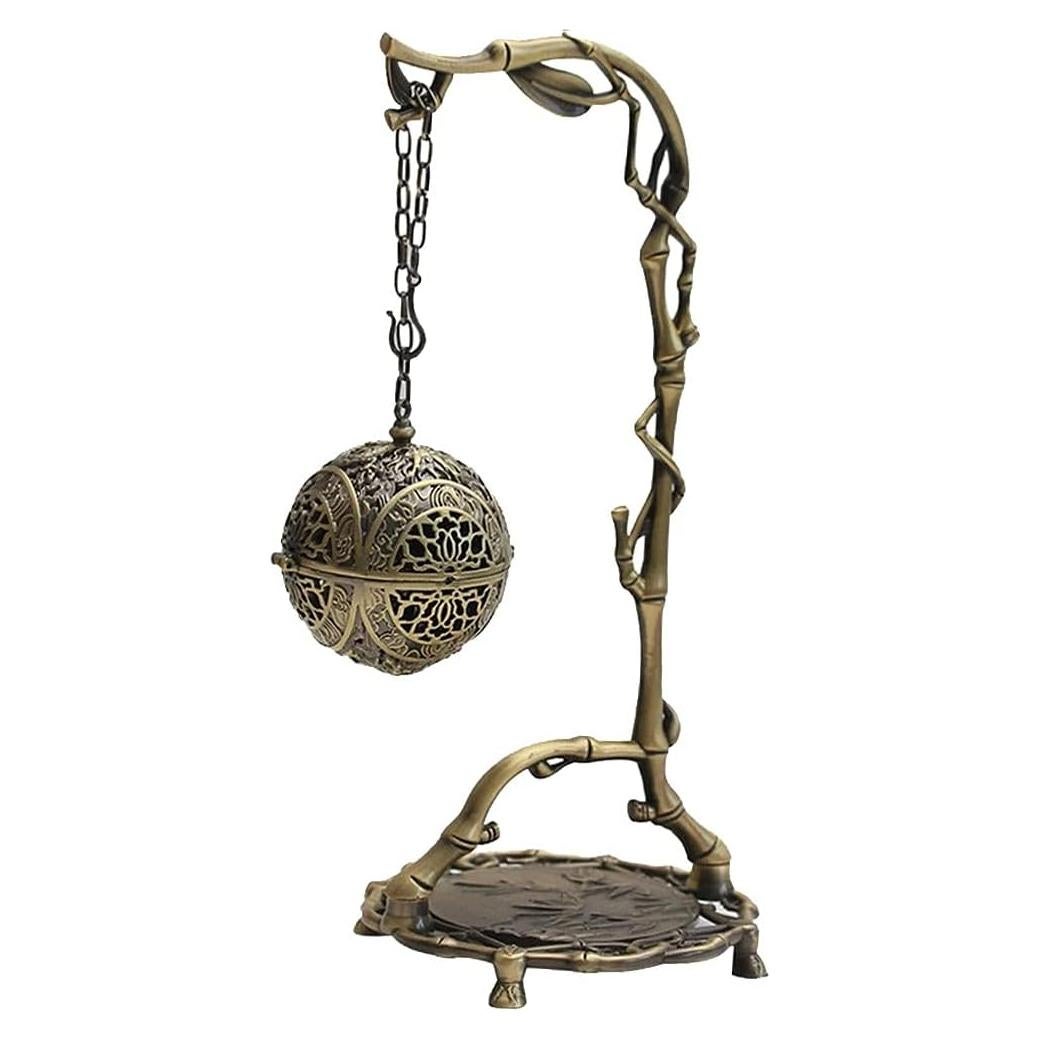 Horno de Incienso Colgante Dragón Chino ZXJJ 28.5cm Metal