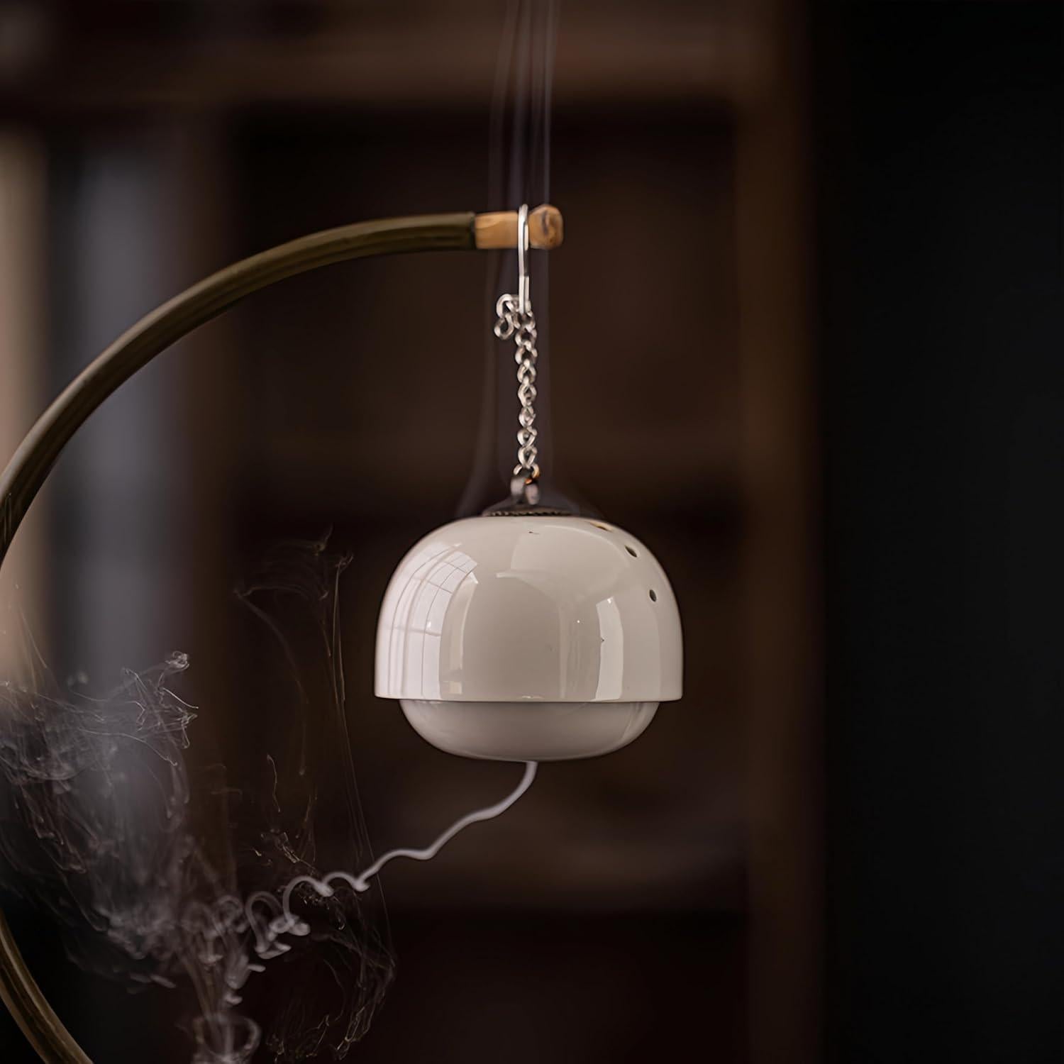 Quemador de Incienso Colgante Cerámica HannaFires 7.87cm