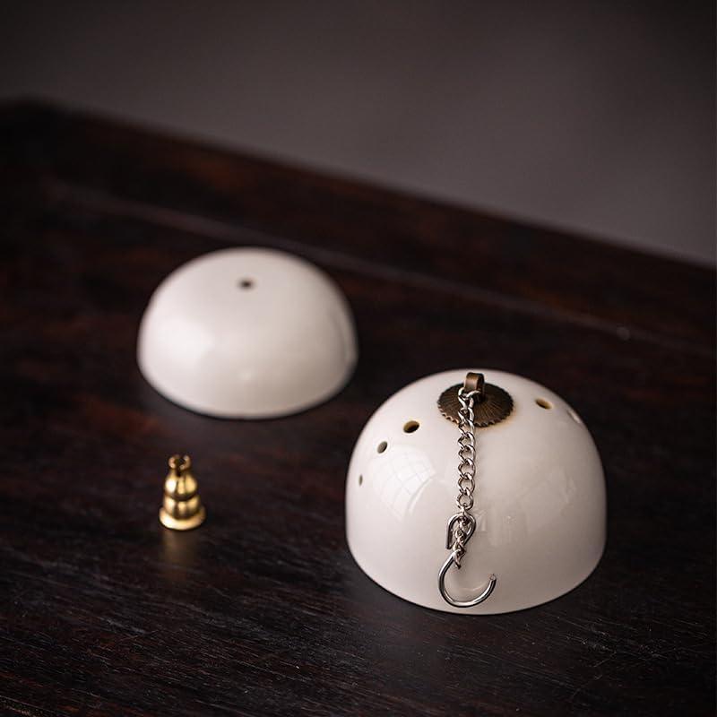 Quemador de Incienso Colgante Cerámica HannaFires 7.87cm