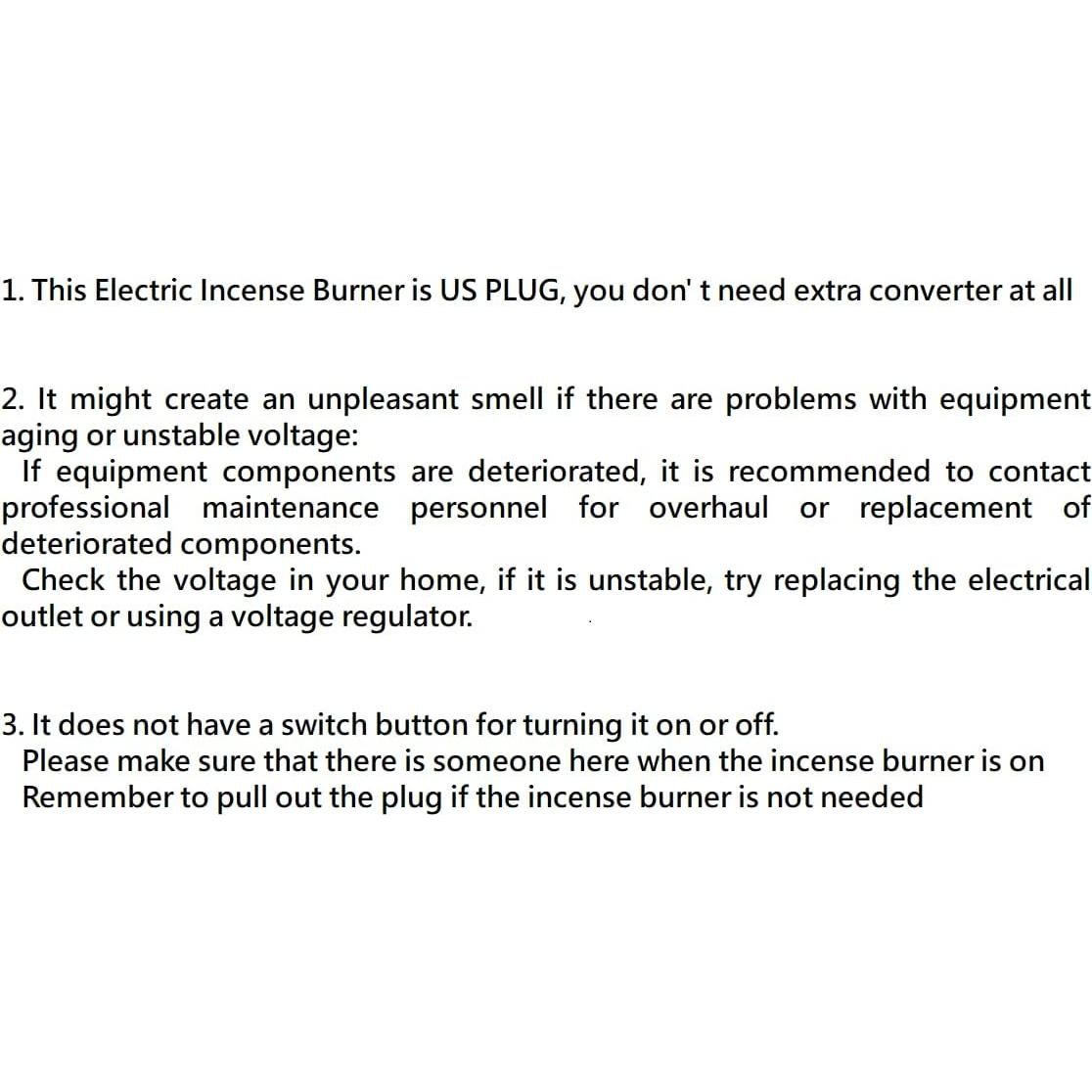 Quemador de Incienso Eléctrico VOSAREA Verde 20x7cm
