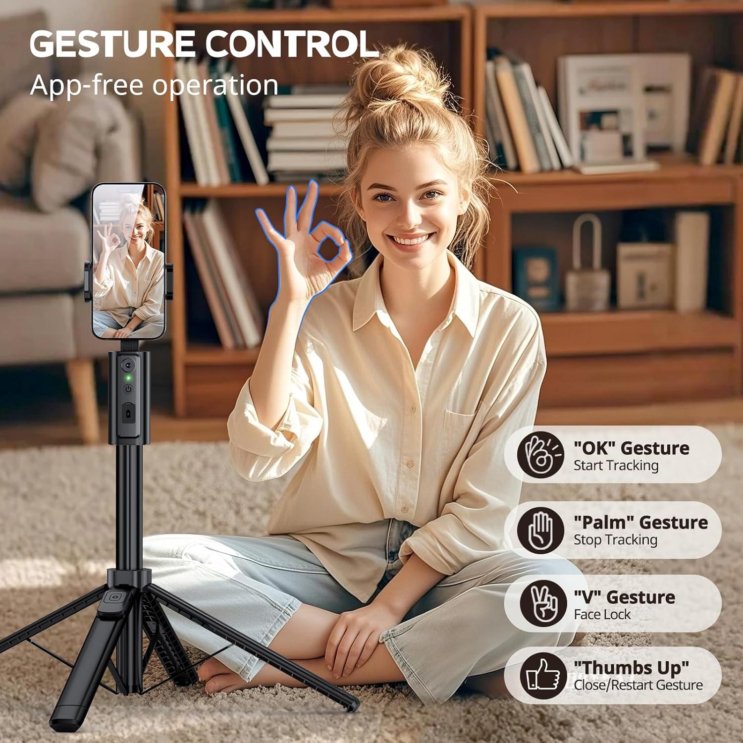 Trípode Automático UBeesize 67'' con Seguimiento Facial 360°