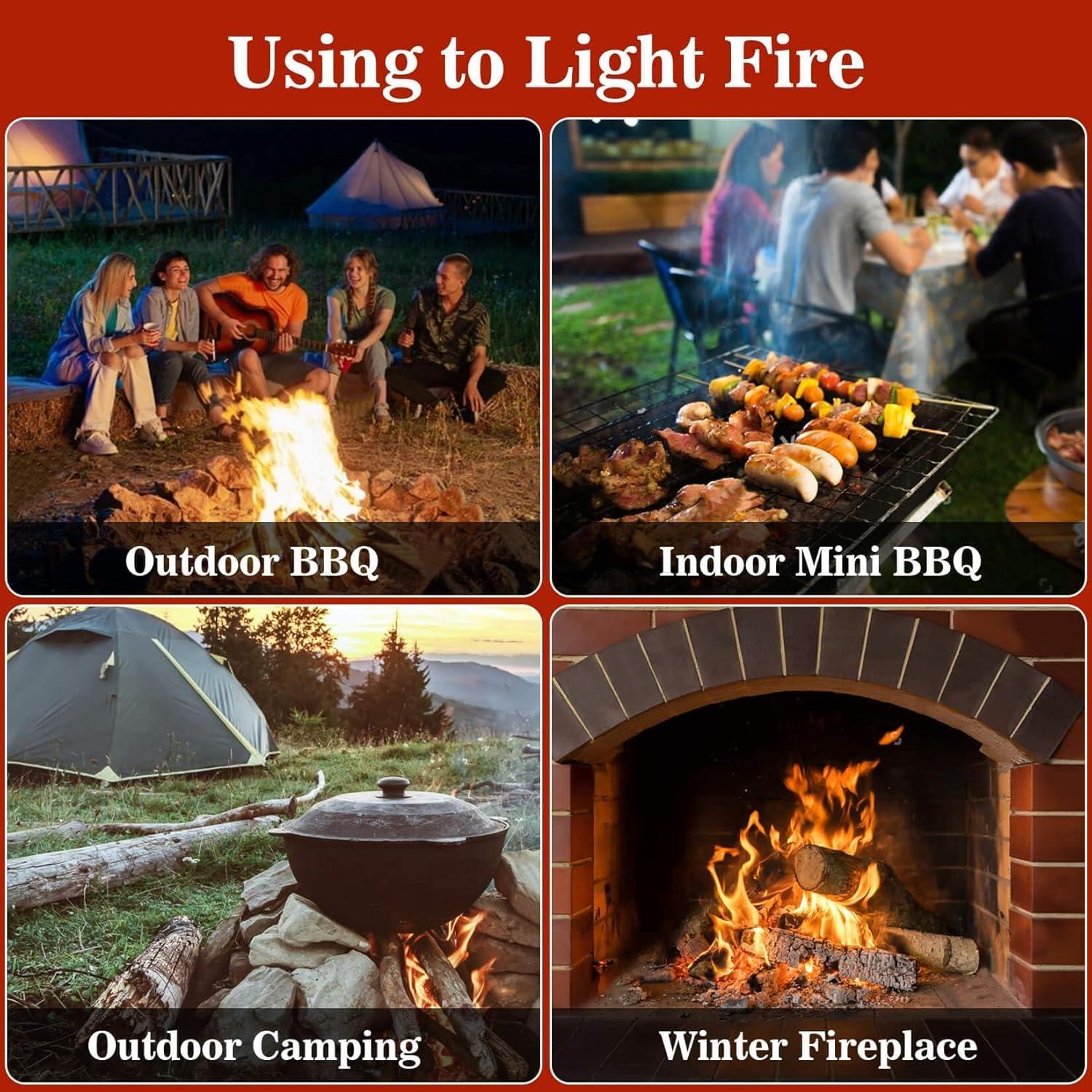 Briquetas de Carbón Natural MAQIHAN para Incienso 50PCS