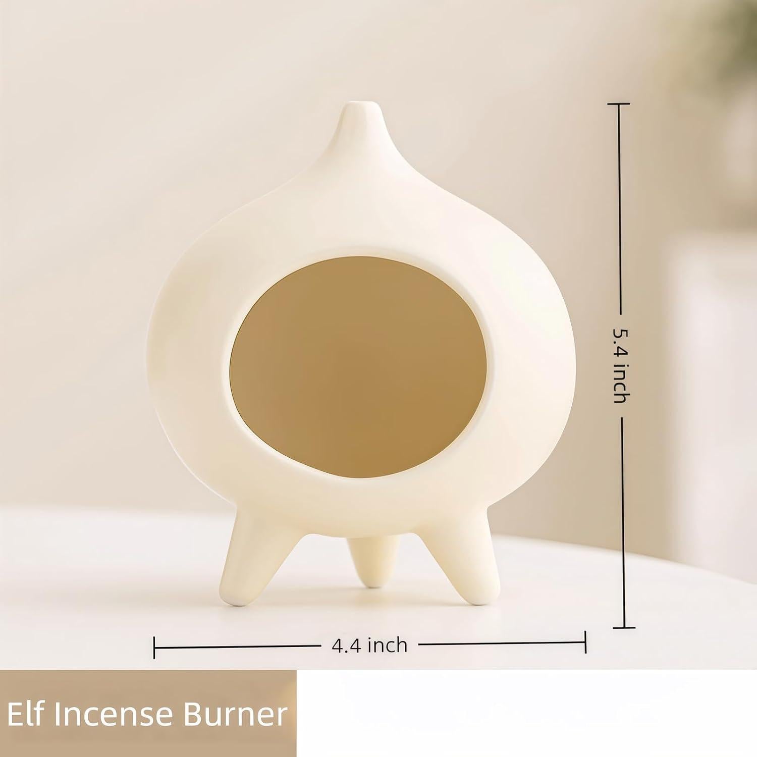 Soporte de Cerámica Zynzthos para Palo Santo y Salvia - Mini Chimenea