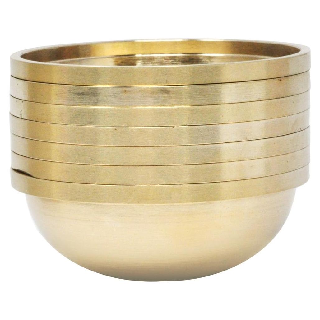 Juego de 7 Cuencos de Ofrecimiento Budistas Mudra Crafts 7 cm