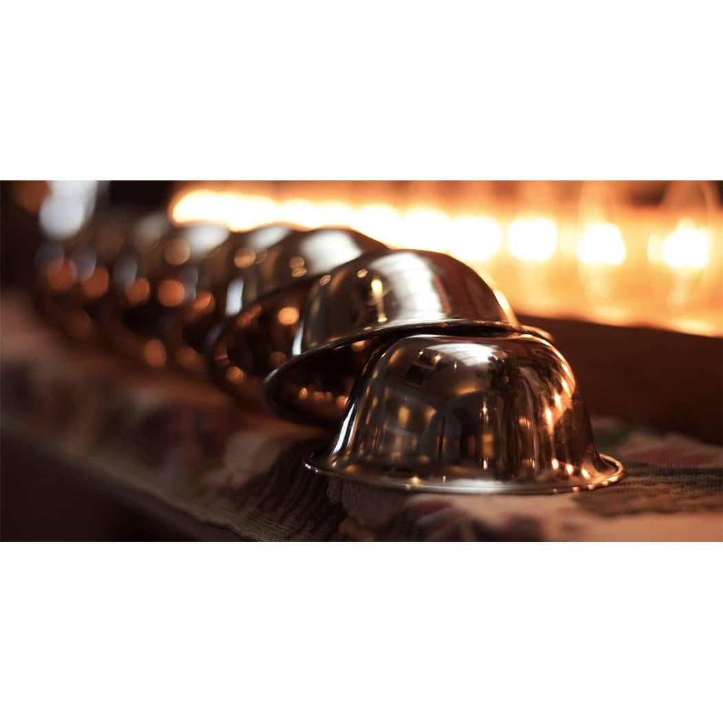 Juego de 7 Cuencos de Ofrecimiento Budistas Mudra Crafts 7 cm