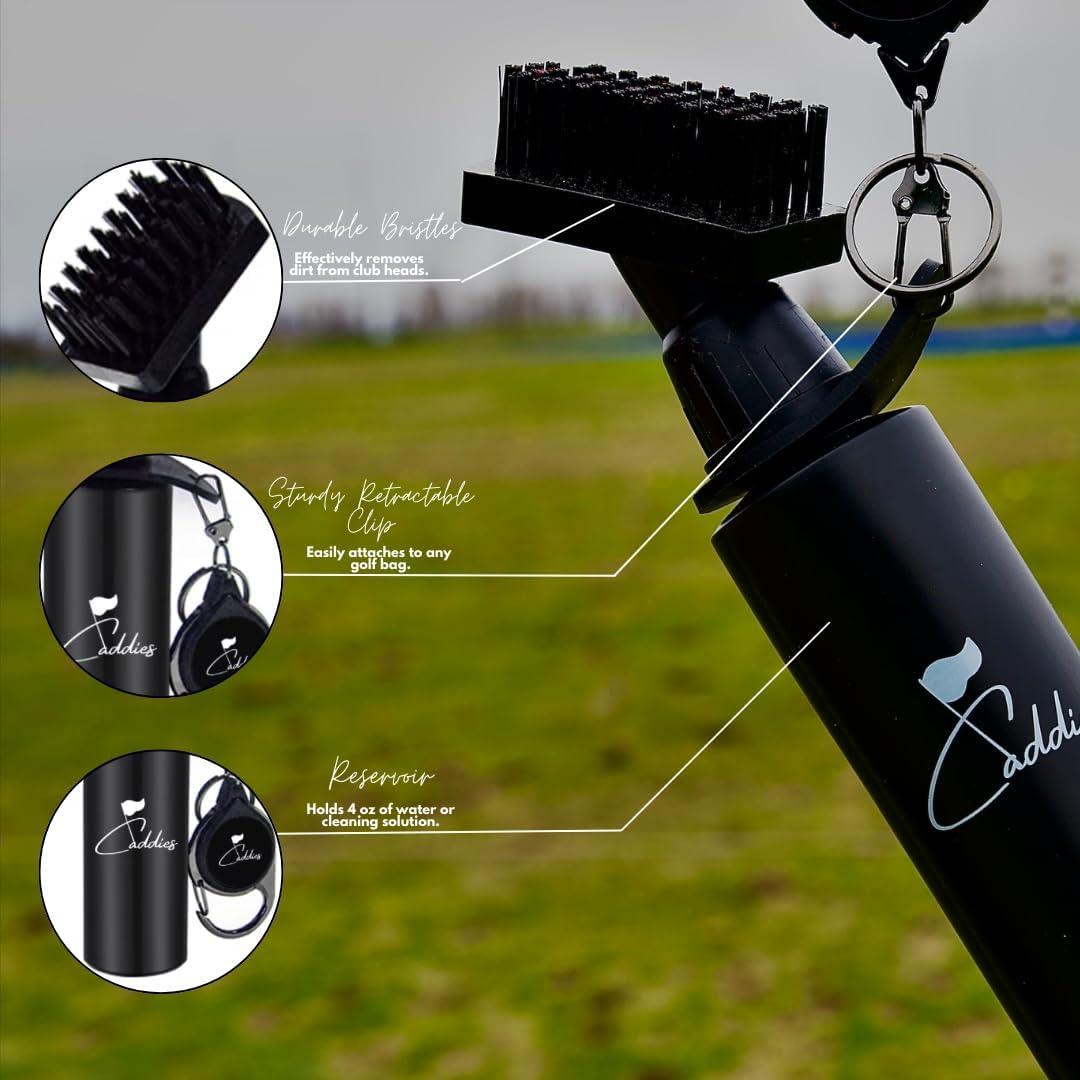 Limpiador de Cepillo para Palos de Golf Caddies - 19 cm
