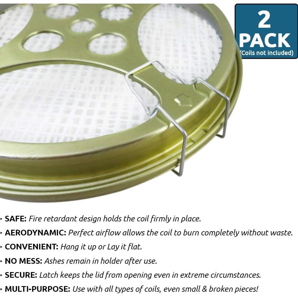 Soporte para Espirales de Mosquitos W4W - Juego de 2 Unidades