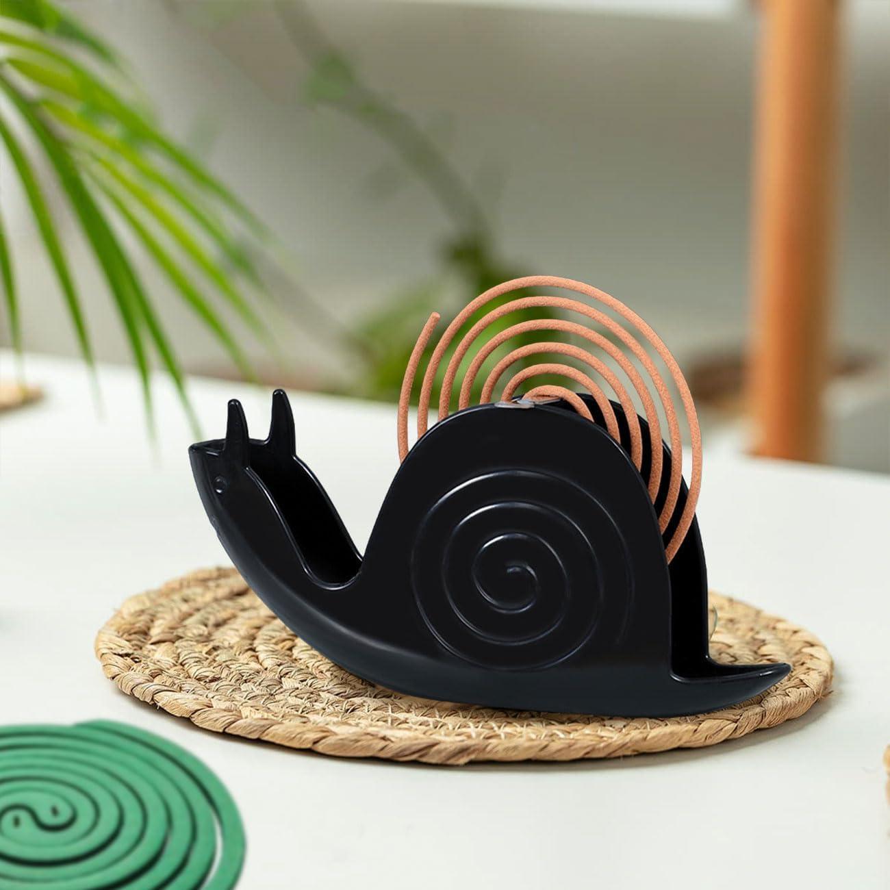 Soporte para espirales de mosquito TONGZHIY Negro 11.4cm