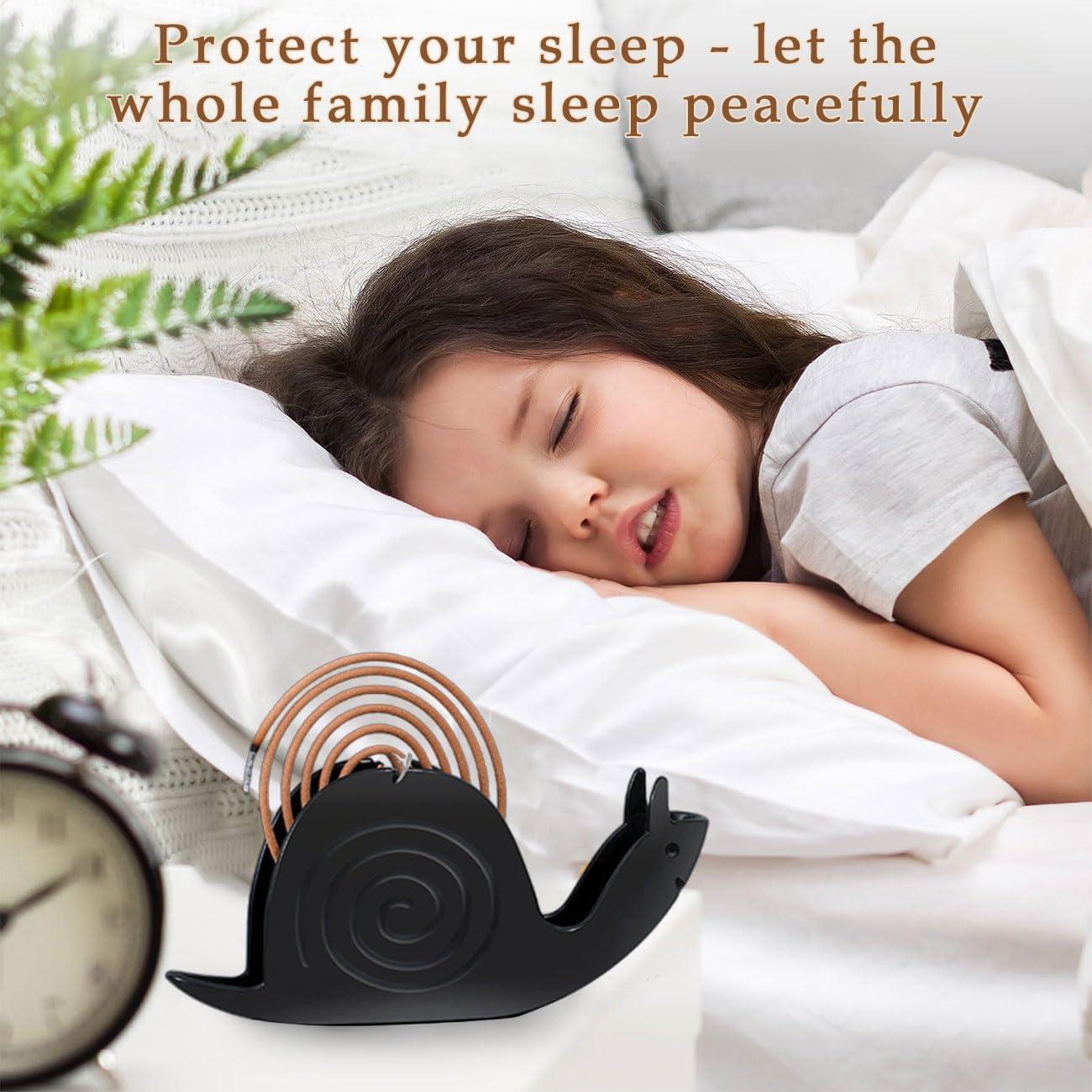 Soporte para espirales de mosquito TONGZHIY Negro 11.4cm