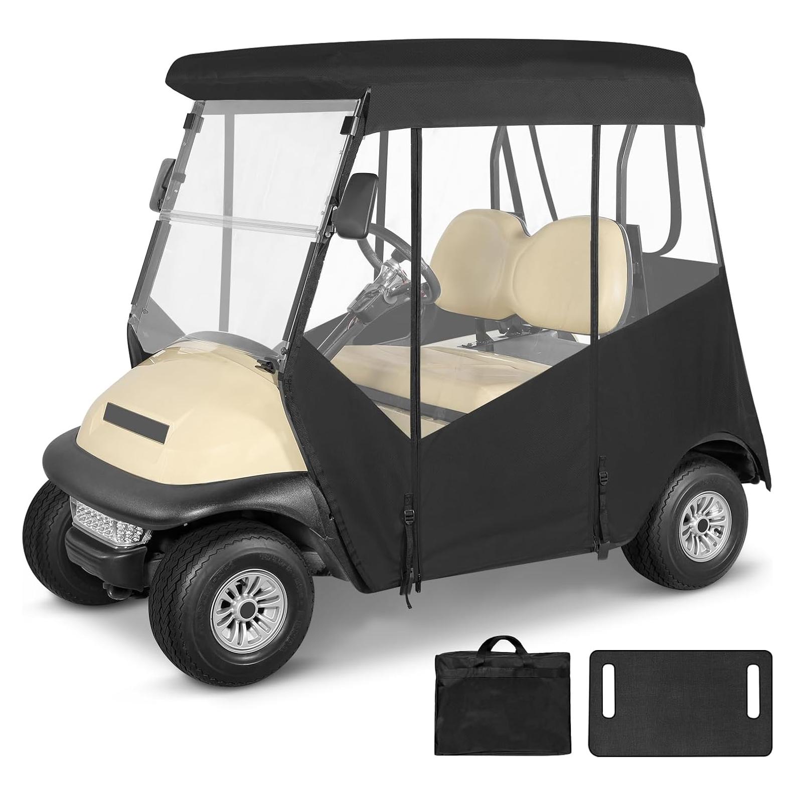 Cubierta para Carrito de Golf SANXIACAR 2 Pasajeros Negra