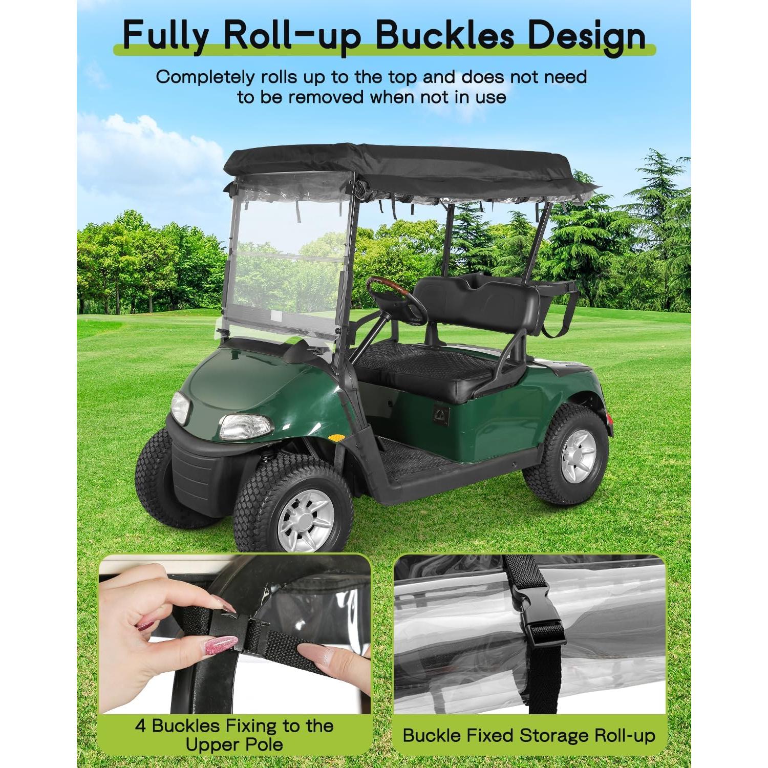 Cubierta de Carrito de Golf WEIMELL para EZGO RXV 2 Pasajeros