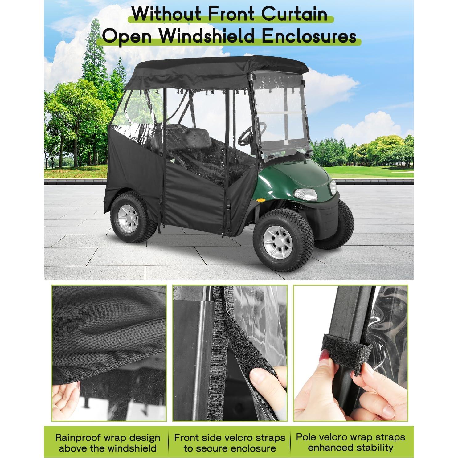 Cubierta de Carrito de Golf WEIMELL para EZGO RXV 2 Pasajeros