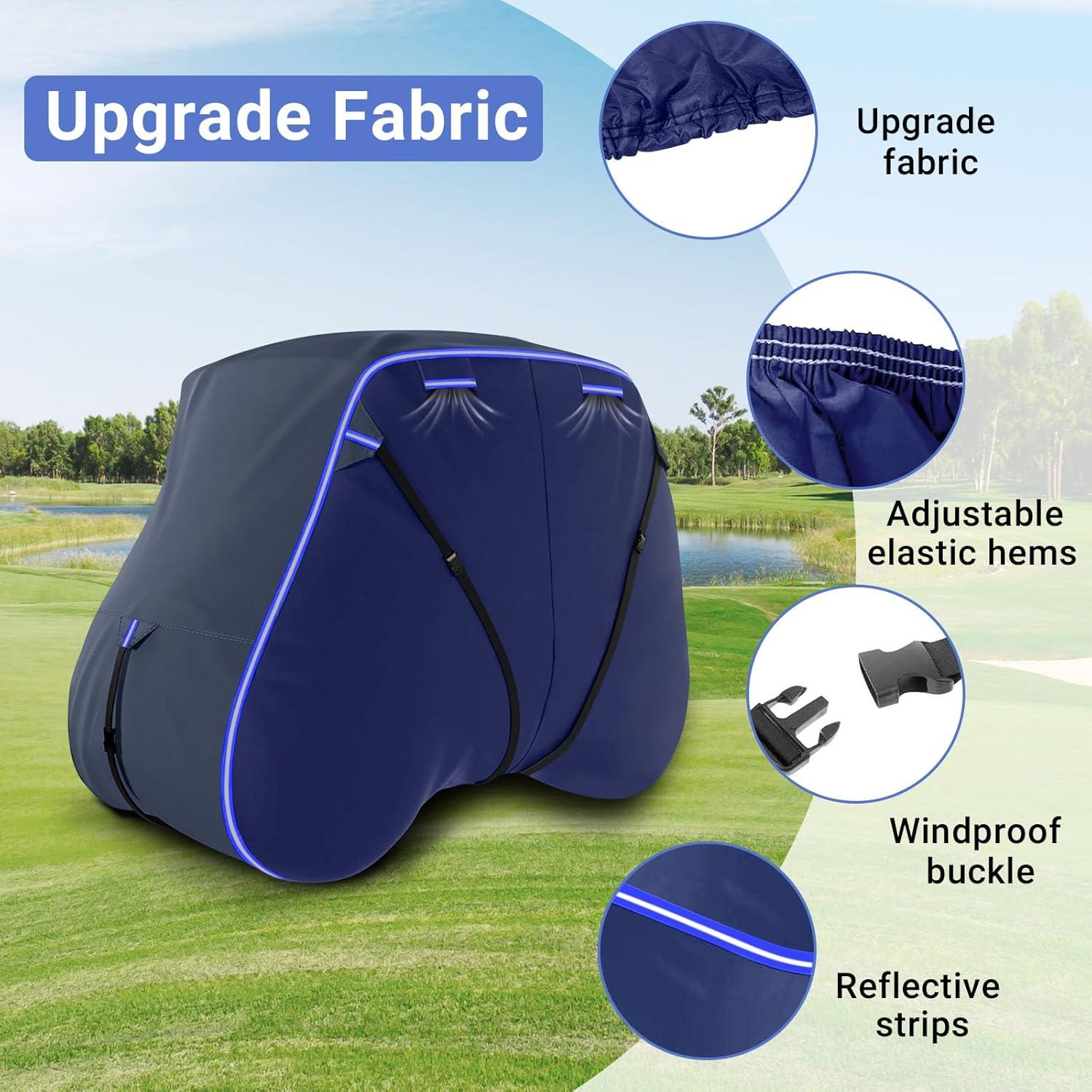 Cubierta para Carro de Golf Dasmiro 4+2/6 Pasajeros Impermeable